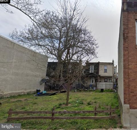 Vacant Land For Sale - 2817 N Judson Street<br/> PHILADELPHIA, PA 19132