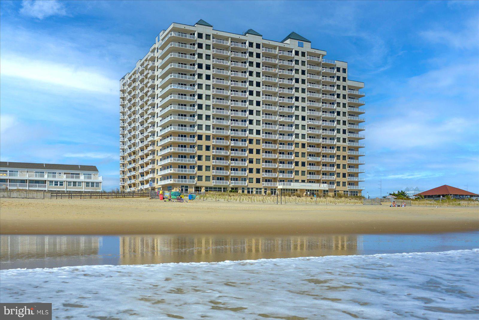 The location of this residence at The Gateway Grand is spectacular. Located on the 2nd floor direct oceanfront with immediate access to the parking garage the new owner will be afforded an abundance of convivence. On the 2nd floor you are perched 37 feet above sea level due to the two-story main lobby located just below this condo. What an awesome view of the waves breaking on the beach! This view can be seen from almost every room in the residence as it features a direct oceanfront primary suite. The current owners have upgraded many features including a recently install reverse osmosis water treatment system, installing some new light fixtures and ceiling fans, as well as repainting the entire residence. The Gateway Grand is one of Ocean City's most luxurious high rise condominium buildings featuring onsite management, an onsite maintenance team, onsite security in the evenings, indoor and outdoor heated pools, a 24/7 fitness center, a kids club room, 2 unassigned spaces in the secure access parking garage (with electric car chargers), and multiple owner's lounges and a meeting room. Storage locker#138 conveys with this residence located on the mezzanine level of the building.