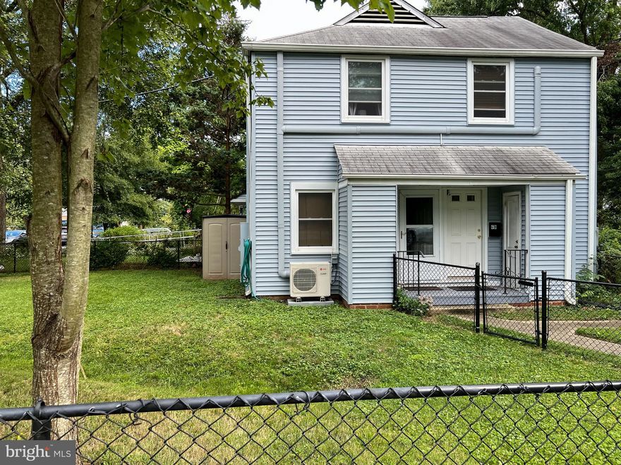 Lovely upper level home has been updated with new siding, upgraded insulation in attic, and split system heat pump. Includes a stacked full size washer/dryer. Updated windows, doors, baseboard heat, Beautiful hardwood floors, & a very spacious fenced yard! Assigned parking space directly in front of home! Monthly co-op fee includes property taxes, insurance, trash pick-up & most structural maintenance. Walk or bike to Roosevelt Center, groceries, restaurants, pools & Greenbelt's many public parks.  Buddy Attick Park and Greenbelt Lake provide picnic areas and fishing. Easy access to 295 & 495 take you to DC, Annapolis or Baltimore, plus Metro is just a couple of miles away.