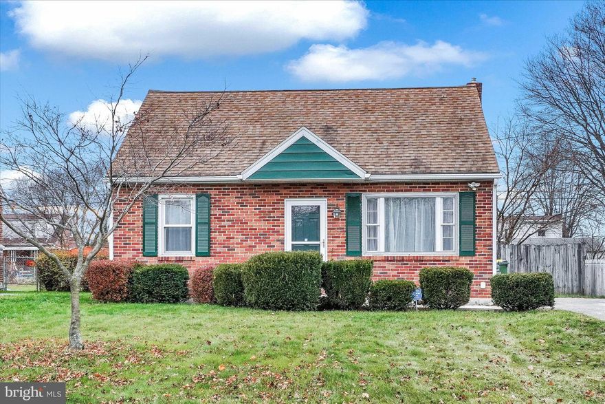 Sweet little solid brick cape cod looking for a new buyer!  3 bedroom, one full bath, eat in kitchen, separate dining room, living room, replacement windows, and nice hardwood under carpet. CAC and furnace in 2016 and roof approx. 15 years old.  Covered deck overlooking nice size fenced yard! Can't beat the location for schools, shopping, restaurants and easy access to Rts 30 and 83! Put this one on your list to check out!
