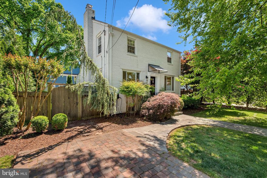 Welcome to 5804 Wyngate Drive, a beautifully remodeled all-brick Colonial in the highly sought-after Wyngate neighborhood of Bethesda, where timeless architecture, thoughtful modern upgrades, and exceptional outdoor space come together in a truly rare offering. Set on a professionally landscaped lot with beautiful stonework, a flagstone entryway, and mature birch and red maple trees, this home offers warmth, privacy, and outstanding curb appeal.

Sun-drenched interiors and hardwood floors create an inviting atmosphere across all three finished levels. The main level offers a flowing layout designed for both everyday living and entertaining. At the heart of the home is the beautifully renovated kitchen, featuring a peninsula with seating, gas cooktop, Viking refrigerator and stove, Thermador hood, Whirlpool dishwasher, pantry, and a sunny seating area with direct outdoor access. The inviting living room centers around a wood-burning fireplace and opens seamlessly to a rear den addition overlooking the expansive backyard. Thoughtful upgrades throughout include recessed lighting, updated fixtures, fresh paint, double-pane windows, and Bose ceiling speakers on the main level.

The outdoor spaces are equally exceptional. A walkout deck extends the living space outdoors and overlooks a large, flat, fully fenced and gated backyard. Ideal for entertaining, play, gardening, or simply relaxing, the backyard offers privacy and functionality rarely found together in close-in Bethesda. A storage shed added in 2024 provides valuable additional storage space. A charming parking pad in front equipped with an EV charger adds everyday convenience and modern functionality.

Upstairs, you’ll find three bedrooms and a remodeled full bath with high-end finishes, along with access to a walk-up attic offering additional storage potential. The beautifully finished walkout lower level adds substantial flexible living space with a spacious recreation room featuring carpeted floors, a wet bar with beverage refrigerator, a full bath, laundry area, and direct backyard access — ideal for guests, recreation, fitness, or work-from-home needs.

Extensive recent system upgrades provide exceptional peace of mind, including a new 2025 Lennox variable-speed, two-stage gas furnace paired with a high-efficiency cold climate heat pump, new hot water heater (2025), a newer roof (2021), and a commercial grade Speed Queen washer and Whirlpool dryer.

Located inside the Beltway in one of Bethesda’s most beloved communities, the home is just a short walk to Wyngate Elementary, North Bethesda Middle School, and Ayrlawn Park, with easy access to NIH, Walter Reed, Medical Center Metro, the Trolley Trail, downtown Bethesda, shopping, dining, and major commuter routes. Opportunities to own a classic brick Colonial in Wyngate with renovated living spaces, extensive system updates, and a flat fenced backyard are exceptionally rare.