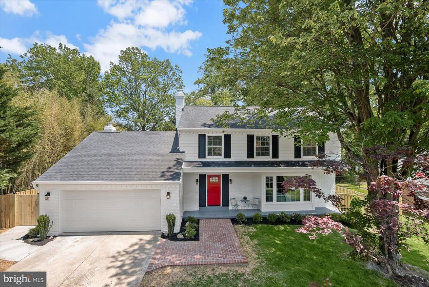 Welcome to 11003 Hunt Club Drive, a standout residence in the prestigious Fox Hills of Potomac. Positioned on one of the largest lots in the neighborhood, this fully reimagined home captures the essence of thoughtful design and high-quality craftsmanship. From the moment you step inside, you’ll notice a sense of balance and care in every detail. This is a home that feels both elevated and grounded, offering a fresh start in a location known for its quiet charm, mature surroundings, and access to the highly regarded school cluster. The main level flows effortlessly with newly installed oak hardwood floors, guiding you through a space that balances elegance and function. The kitchen is a showpiece of both style and performance, anchored by a suite of Bertazzoni stainless steel appliances. From the 36-inch gas range with matching hood to the sleek, no-fingerprint dishwasher and counter-depth refrigerator, every detail is designed to inspire. Mitered-edge Calcutta granite countertops and a matching backsplash complete the look with quiet confidence. Beyond the surface beauty, the home is outfitted with a new dual-zone HVAC system, Google Nest thermostats, energy-efficient windows and doors, and a high-performance water heater. These thoughtful upgrades offer peace of mind and year-round comfort. Even the day-to-day routines feel elevated, with a GE front-load washer and dryer and under-sink water filtration adding to the ease of modern living. Every corner of the home reflects intention, from custom light fixtures to elegant vanities and hardware. The primary suite features a spa-inspired glass-enclosed shower, while a Ring doorbell and motion-sensor lighting offer a sense of security that blends seamlessly with the home’s design. Step outside and you’ll find a backyard retreat made for quiet mornings and lively evenings alike. A newly built brick patio and concrete walkway invite connection, while a full perimeter privacy fence and professional landscaping offer a peaceful sense of enclosure. Whether you’re entertaining guests or simply enjoying a moment of stillness, the outdoor space is a natural extension of the home’s warmth and character. 11003 Hunt Club Drive is not just beautifully renovated. It has been reimagined for real life. Every detail speaks to the care and vision behind it. In a location as beloved as Fox Hills, homes like this rarely become available. This is your opportunity to experience a home that looks good, feels right, and lives beautifully.