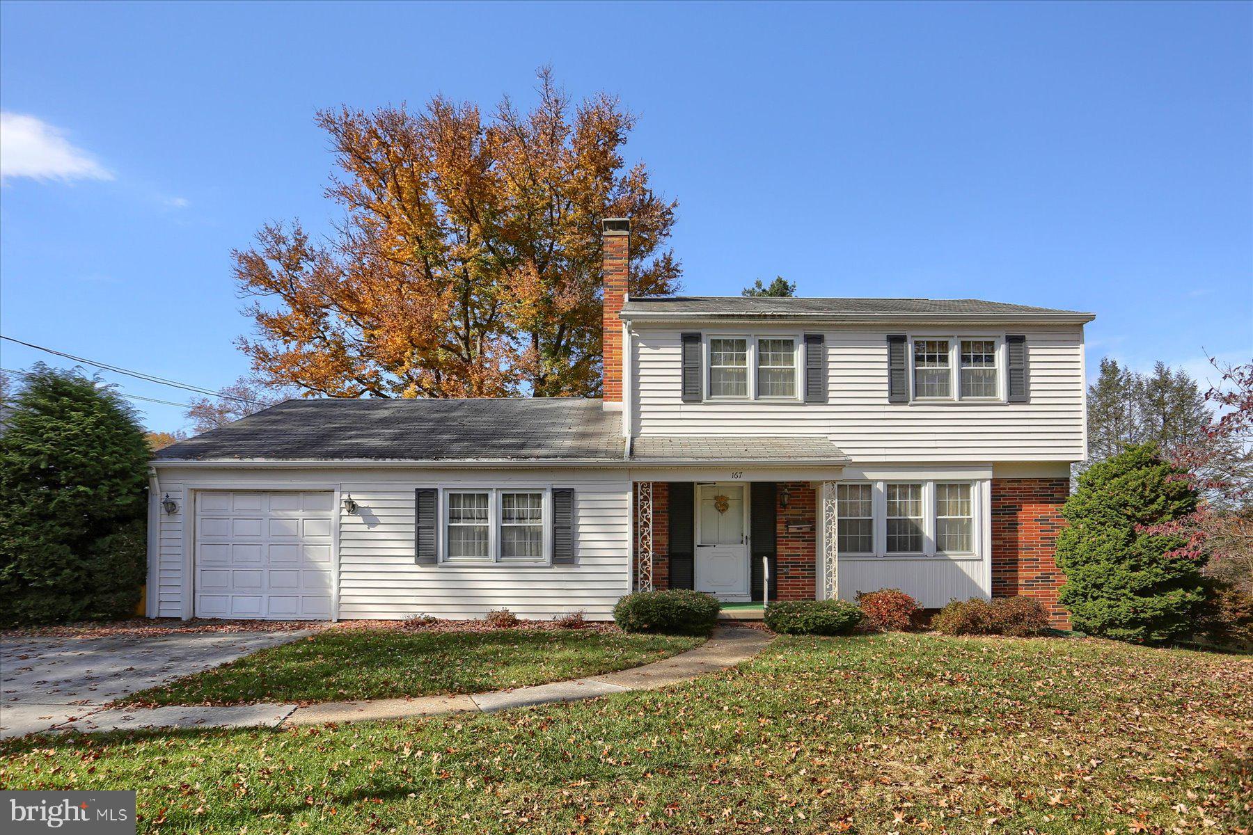 **Charming Home in Green Lane Manor – Build EASY Equity!**
Discover the perfect blend of classic charm and modern convenience in this well-maintained home in the desirable Green Lane Manor. This inviting property features 3 spacious bedrooms and 2.5 baths, offering ample space for comfortable living.
Step inside to find beautiful hardwood flooring and classic wood cabinetry that enhance the home’s timeless appeal. The main floor laundry and one-car garage add practical touches to your everyday life, while the large basement provides plenty of storage.
Entertain guests in one of the two family rooms, where a cozy wood-burning fireplace sets the perfect ambiance. The large eat-in kitchen flows seamlessly into the formal dining room, making it easy to host gatherings. A delightful sunroom serves as an additional entertaining space or a quiet retreat for relaxation.
All three generously sized bedrooms are located upstairs, providing privacy and comfort for family or guests. Upstairs also features 2 full bathrooms. The expansive yard offers a wonderful play space for furry friends and outdoor activities.
This home is equipped with central air for year-round comfort and is situated in the sought-after West Shore School District. With easy access to I-83 and the turnpike, you're just 12 minutes from Harrisburg, making commuting a breeze.
Don't miss out on this opportunity to make this charming house your home. Call today to learn more or to schedule a tour!