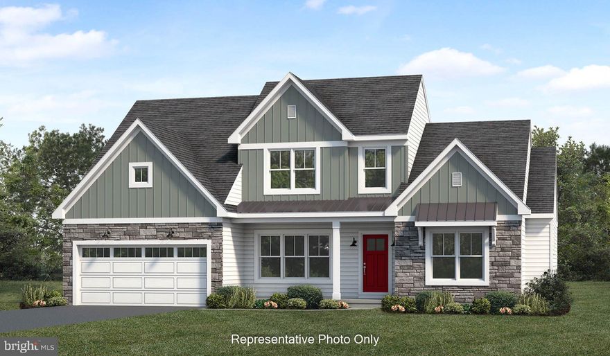 This is a to-be-built listing for a Hunter home plan in Copper Ridge -- one of our most popular models and for good reason! This house has curb appeal and it doesn't stop with the exterior. Interior is well-appointed with a first-floor owner's suite, vaulted great room that flows into an eat-in kitchen with generous pantry, cabinets, and counter space. Formal dining room and study flank a traditional foyer with view of the 2-story great room. *This listing is a representation of what can be built in this community.* *Price includes base lot cost and base home price only.*