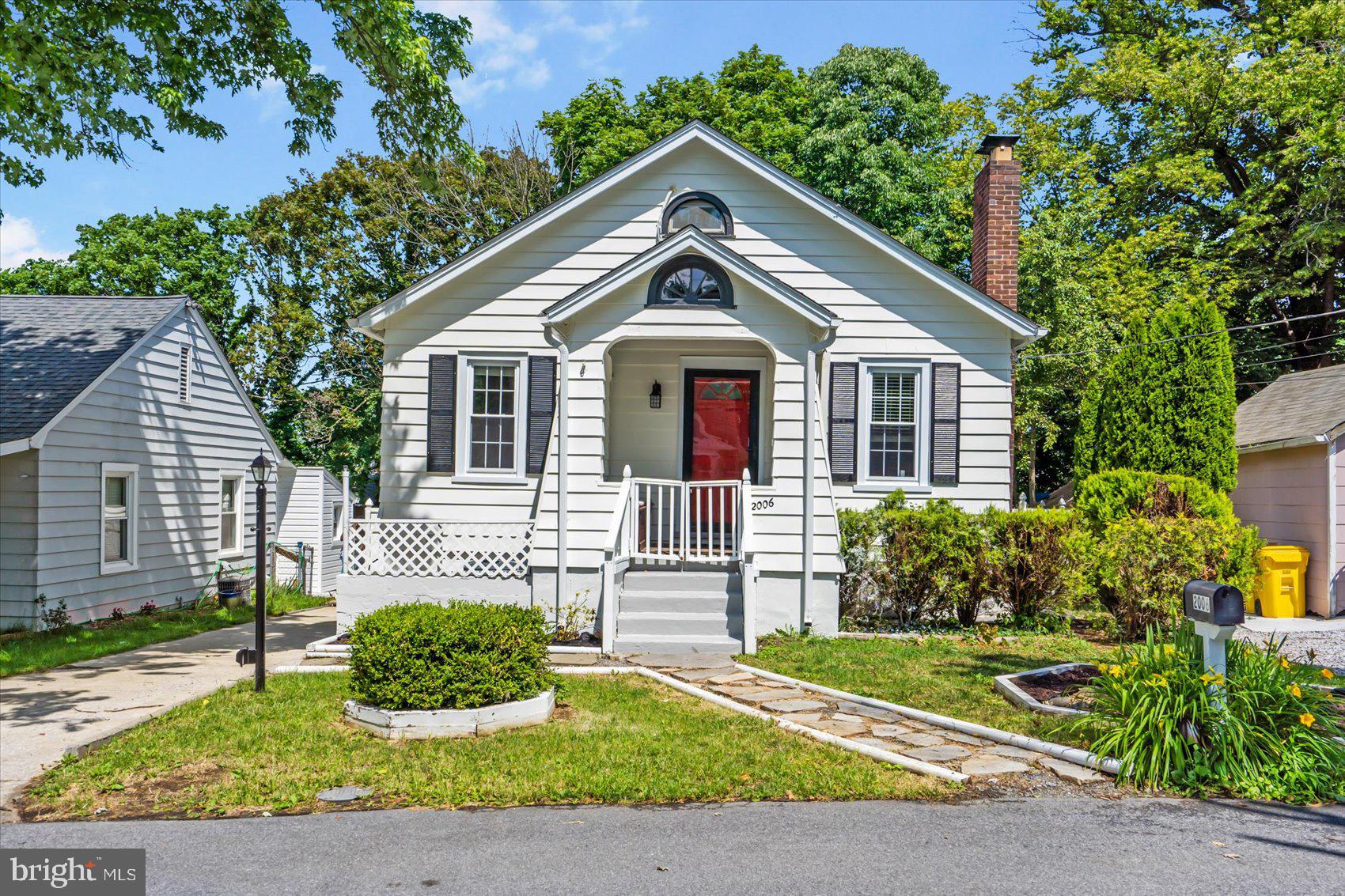 Charming doll house of a home available mid-July. Landscaped yard welcomes you to a covered front porch with built-in seats. There is a large living room, dining room that is open to a breakfast bar and updated kitchen with new flooring. The deck is right off the kitchen. The main level has two bedrooms both generously sized and a full bathroom with customized shower jets and a heated floor. The upper level is a bedroom with half bath, closet space and a sitting area. The lower level is fully finished with a 2nd kitchen, family room, den/study and a full bathroom. There are walk-out steps to the fenced backyard with shed and the driveway can easily hold two cars. Cool off with two mini-split ductless systems. Dogs will be considered on a case-by-case basis, but no cats, additional rent of $50 per pet. Nearby 695, 70, Security Mall, U of M Rehab and Orthopedic Institute and the city. Minimum credit score of 640.