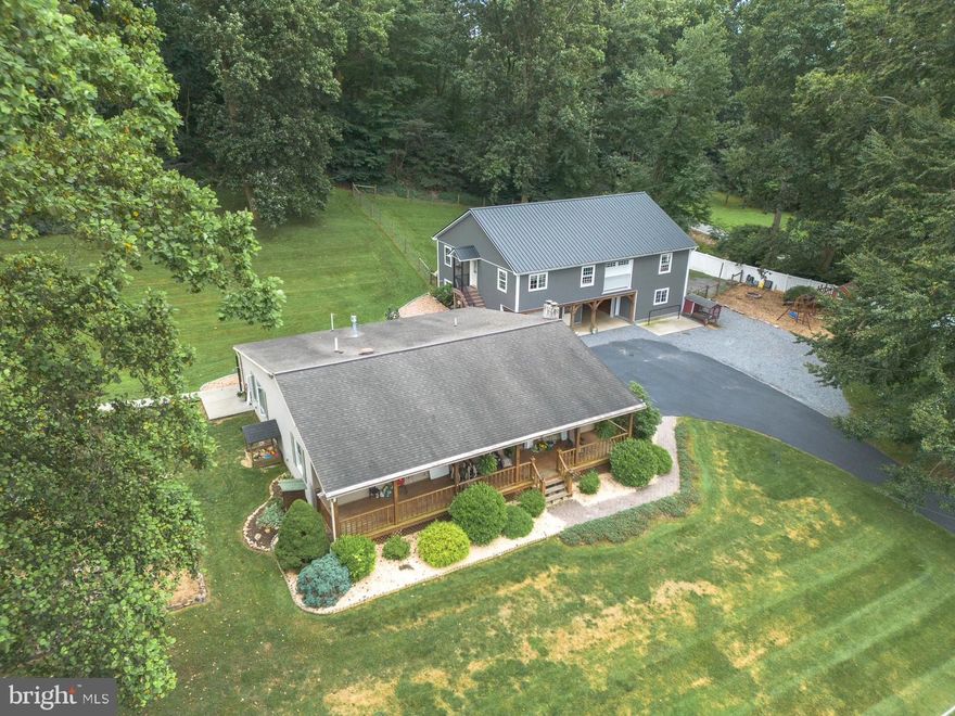 THIS PROPERTY IS GOING TO AUCTION ON TUESDAY OCTOBER 7, 2025 @ 6:00 PM. THE LIST PRICE ONLY REFELCTS THE SUGGESTED STARTING BID. Secluded gem on the edge of the Welsh Mts. located just south of Honey Brook. Ranch home with 3 BR, 2 BA, and basement. Country-style kitchen and cozy dining area. Large 2-story horse barn built in 2021 with 2 horse stalls, rec room with dining/sleeping/bath area, handy 1-car garage/carriage and fore bay area and nice leather/harness storage area. Pasture behind barn and driveway recently had blacktop pavement sealer. Property also offers a 1,200 sq. ft. garage/shop/work area with storage area on second floor. 8' x 12' garden shed, lovely vegetable garden, beautiful established shrubs and trees. Large back and front yard with stunning sunset views. Owners are relocating and serious to sell!