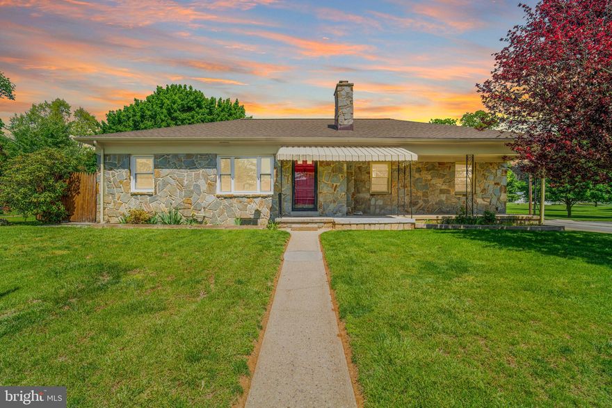Beautiful stone rancher situated on a desirable corner lot. This well-maintained home offers convenient one-floor living with 2 bedrooms, 1 full bath, and 1 half bath.  Features include hardwood flooring, a newer water heater, central A/C, and efficient gas heat installed in 2024, along with a new roof and windows completed in 2022.
The partially finished basement adds valuable living space area.  You’ll also find a dedicated storage area with a workbench.
Step outside to enjoy the side patio and a fully fenced backyard, ideal for pets, play, or relaxing evenings.
A solid home with timeless charm—don’t miss your opportunity to make it yours!
