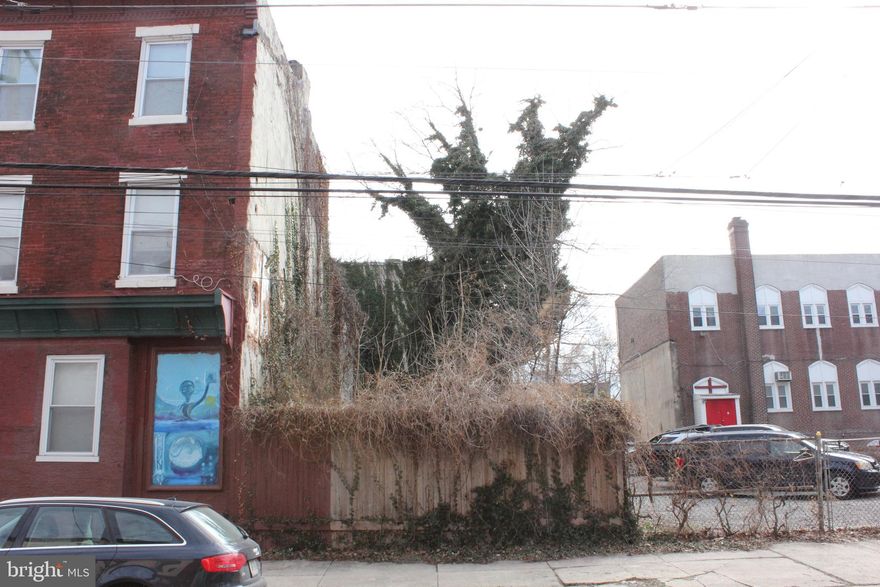Large lot 19x70, 1,330 sf with many possibilities.  RM1 zoned parcel available for development. With possible 3 units, new owner has to apply to city zoning board for approval. Next to a Church. It is in the Lower North development plan for Philadelphia2035.  Seller has no knowledge about any water or sewer line in the lot.  But never received any water and sewer bills. 
Great opportunity for value appreciation and development. Close to Broad Street, Ridge Ave and Girard College. Easy access to Broad Street subway and public transportation. Close to shopping, Schuylkill River and not far from Temple University Hospital.