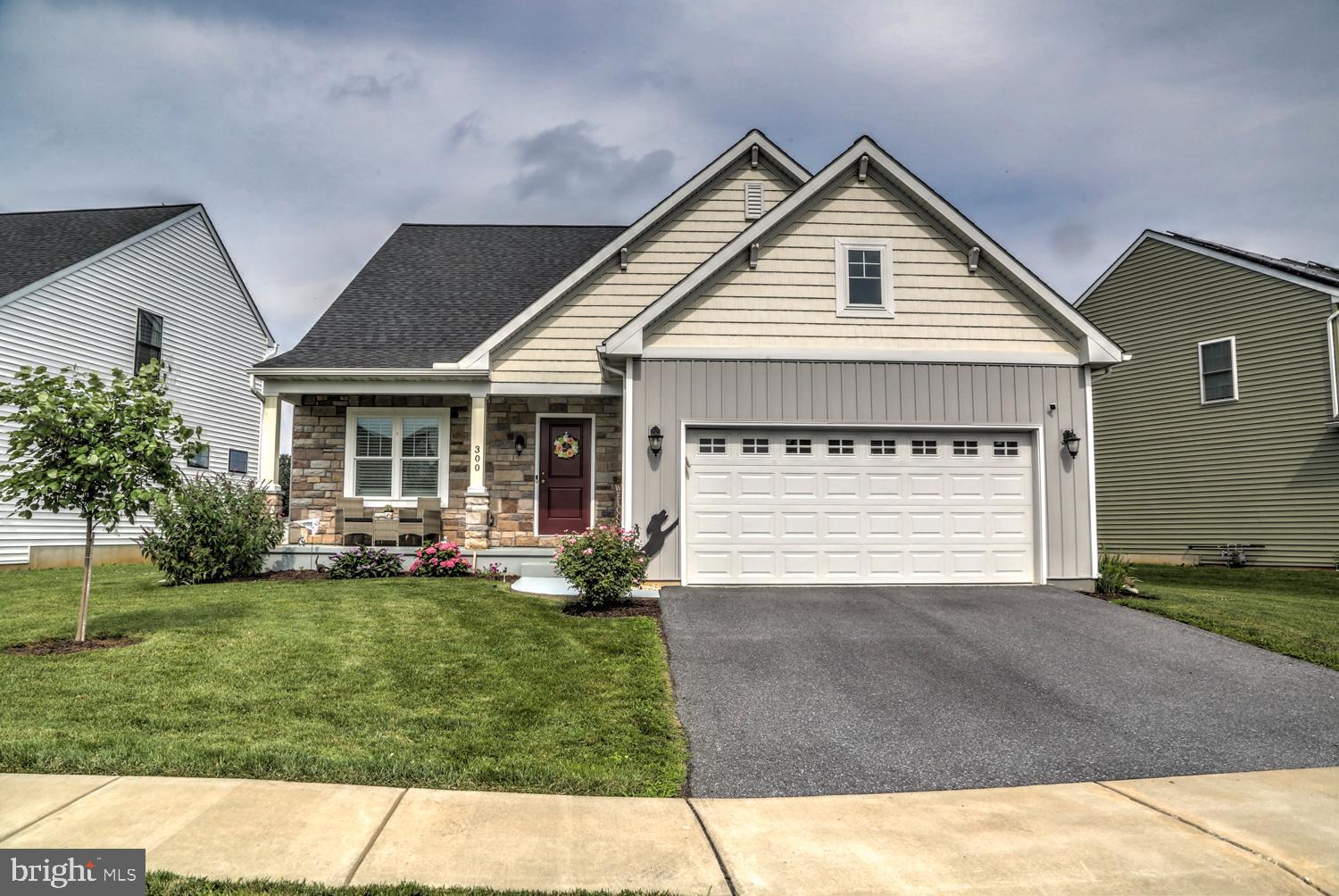 Welcome to this beautifully maintained and move-in-ready home, perfectly situated in a quiet, desirable community. This residence offers a thoughtful layout with numerous upgrades, including brand new Mannington plank flooring and Shaw carpet throughout in 2022. Step inside to an open floor plan filled with natural light and anchored by a cozy fireplace—perfect for entertaining or relaxing evenings at home. The bright and sleek kitchen features white cabinetry, granite countertops, stainless steel appliances, and a large island. A custom-built China Cabinet adds charm and extra storage to the adjacent dining area.
The home boasts a spacious first-floor primary suite complete with a walk-in closet and a private bathroom featuring a walk-in shower. Upstairs, you'll find two generously sized bedrooms, each with roomy closets, along with a versatile loft that can serve as an office, second living area, or potential fourth bedroom. Enjoy outdoor living on the backyard patio, complete with a fenced-in yard ideal for pets or entertaining. Additional highlights include a full basement, a two-car garage, and included washer, dryer, and refrigerator. Don’t miss the chance to own this turn-key gem in a prime location—schedule your tour today!