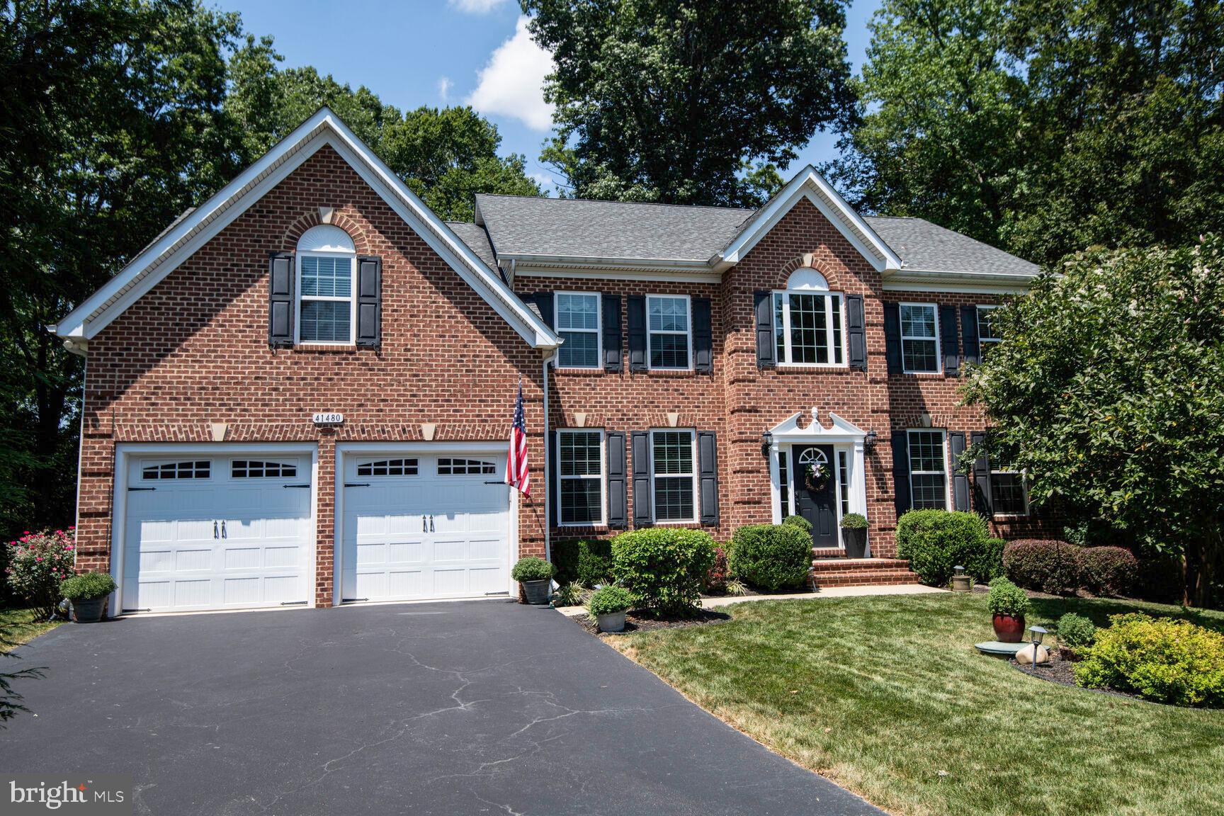Welcome home to this stunning and spacious colonial in sought after Leonards Grant. This home enjoys over 3,800 square feet and is situated on .46 acre at the end of the cul-de-sac making it a private oasis. Upon entering, you're greeted by a two story foyer that is filled with natural sunlight. You'll instantly notice the pristine hard wood floors that flow throughout the home, along with the abundance of sunlight. A formal dining room and formal living room are traditionally located on each side of the foyer. As you progress into the home, you enter the family room complete with a vaulted ceiling, gas fireplace, and a wall of windows which provide plenty of natural light, and views of nature. The open concept allows for an effortless transition from the family room into the kitchen. The kitchen enjoys a five burner gas stove, wall oven, and a center island making meal prep, cooking, and entertaining a breeze. A reverse osmosis sytem is in place for filtered water in the kitchen and ice maker. You'll also appreciate the granite counters, cabinet space, and pantry, perfect for storing all of your cooking equipment. The main level enjoys a bedroom or office, and a full bathroom. Two staircases create an easy access to the upper level which is where four bedrooms are located. The owners retreat is elegantly appointed with a vaulted ceiling, decorative columns, and a sitting area. The bathroom is spacious with a soaking tub, walk-in shower with dual shower heads, and enjoys two separate vanities. You'll also enjoy a spacious walk-in closet. The third full bathroom, and remaining three bedrooms are located toward the opposite end of the home, and are spacious with large closets. This home is elegantly appointed with 9 foot ceilings and crown molding. If you still need more space, this home features an expansive, unfinished full basement with 1,647 square feet. The 4th fully finished bathroom is locted in the basement, along with a sliding door to the back yard. Any nature enthusiast will appreciate the quiet, private setting in the backyard, surrounded by trees, and an occasional visit from some deer. Features in the community include a community pool, playgrounds, tennis court, basketball court, community center, green space, and community functions throughout the year. This beautiful home is ideally located just minutes to downtown Leonardtown, the waterfront, shopping, and dining. Welcome home!