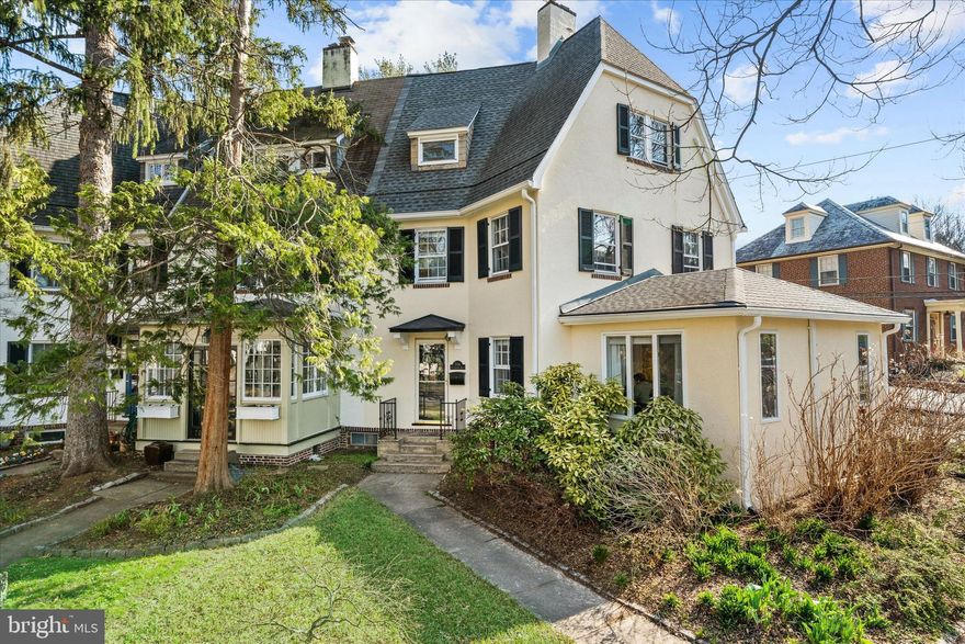 Welcome to 706 Nottingham Road, a charming end-unit townhome nestled in the highly sought-after community of Wawaset Park. Available only due to a job relocation, this beautifully maintained 1919 home blends historic character with modern updates, all set among the neighborhood’s picturesque, tree-lined streets and eclectic mix of storybook homes. Offering three levels of living space plus a versatile lower level, this home features 2 bedrooms and 2 full bathrooms, along with timeless details like 9-foot ceilings and hardwood floors throughout.

The main level showcases a bright and inviting layout, including a living room with French doors that open to a sunny family room bump-out with a cathedral ceiling. The galley-style kitchen features quartz countertops, stainless steel appliances and a view into the sunny dining area with its charming built-in corner cabinet. A convenient butler’s pantry provides additional storage with 42” glass-front cabinetry, wainscoting, and a quartz counter.

Upstairs, the second floor hosts the main bedroom with hardwood flooring and a spacious primary bathroom suite complete with a walk-in shower, tub, and a large vanity offering ample counter space. The third floor adds flexibility with a second bedroom, full bathroom, and a loft/office area featuring built-in bookshelves. 
The lower level offers a semi-finished space with laminate flooring, a laundry closet, mechanical room, abundant storage, and convenient outdoor access to the backyard. Step outside to enjoy the private rear flagstone patio, surrounded by low-maintenance landscaping and a privacy fence. A coveted feature of city living, the property includes a single driveway accessible through the backyard gate which leads directly to the rear kitchen entrance.

Located within the distinctive enclave of Wawaset Park, this home offers a prime Wilmington location just minutes from Rockford Park, and easy access to shopping and dining in nearby Greenville and Trolley Square, as well as a quick six-minute drive to the Wegmans at Barley Mill Plaza.

This is your opportunity to own a unique home in one of Wilmington’s most desirable neighborhoods.  Make your appointment today!