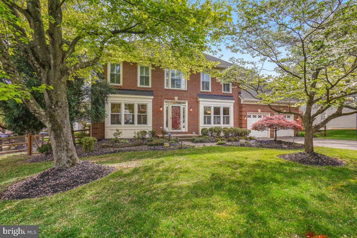 Welcome to 10 Leatherleaf Ct.! This stunning brick front home is located in the desirable Washingtonian Woods Community of Gaithersburg. Situated on a large corner lot with a northeast facing exposure. Enjoy over 4,300 square feet of space on 3 levels with 6 bedrooms and 3.5 bathrooms including an attached 2 car garage. Have peace of mind knowing this home is well maintained with fresh paint throughout (2025), new carpet in family room, upstairs, and basement (2025), New Roof and 6" Gutters (2021), New siding and house wrap (2021), New Gas Furnace, A/C, and Heat Pump (2020), New Low-e Glass windows Installed (2018).
The main level boasts formal living and dining with gleaming hardwood flooring throughout and picture windows with plantation shutters letting in tons of natural light. Main level features a 6th bedroom or potential a dedicated office. The gourmet eat-in kitchen is upgraded with stainless steel appliances including a top-of-the-line Miele dishwasher, level 5 granite countertops, and custom cabinetry. The kitchen overlooks the sunken family room with vaulted ceiling and Deluxe gas fireplace. The family room flows out to the spacious and private deck rebuilt in 2018. Enjoy outdoor living with views of the backyard and mature treeline. Upper bedroom level includes 4 bedrooms with a primary bedroom suite including dual walk-in closets, sitting area with fireplace, and private ensuite bath. The secondary bedrooms are all well appointed and share a full bath. The lower level is fully finished with a walk-out to the yard. Huge rec room with wet bar and ample flex space to make it your own. There is a 5th bedroom and full bath with an additional bonus room as well.
Prime location minutes to shops, restaurants, and local entertainment venues. Easy access to major commuter routes and public transit options. Schedule your showing today!