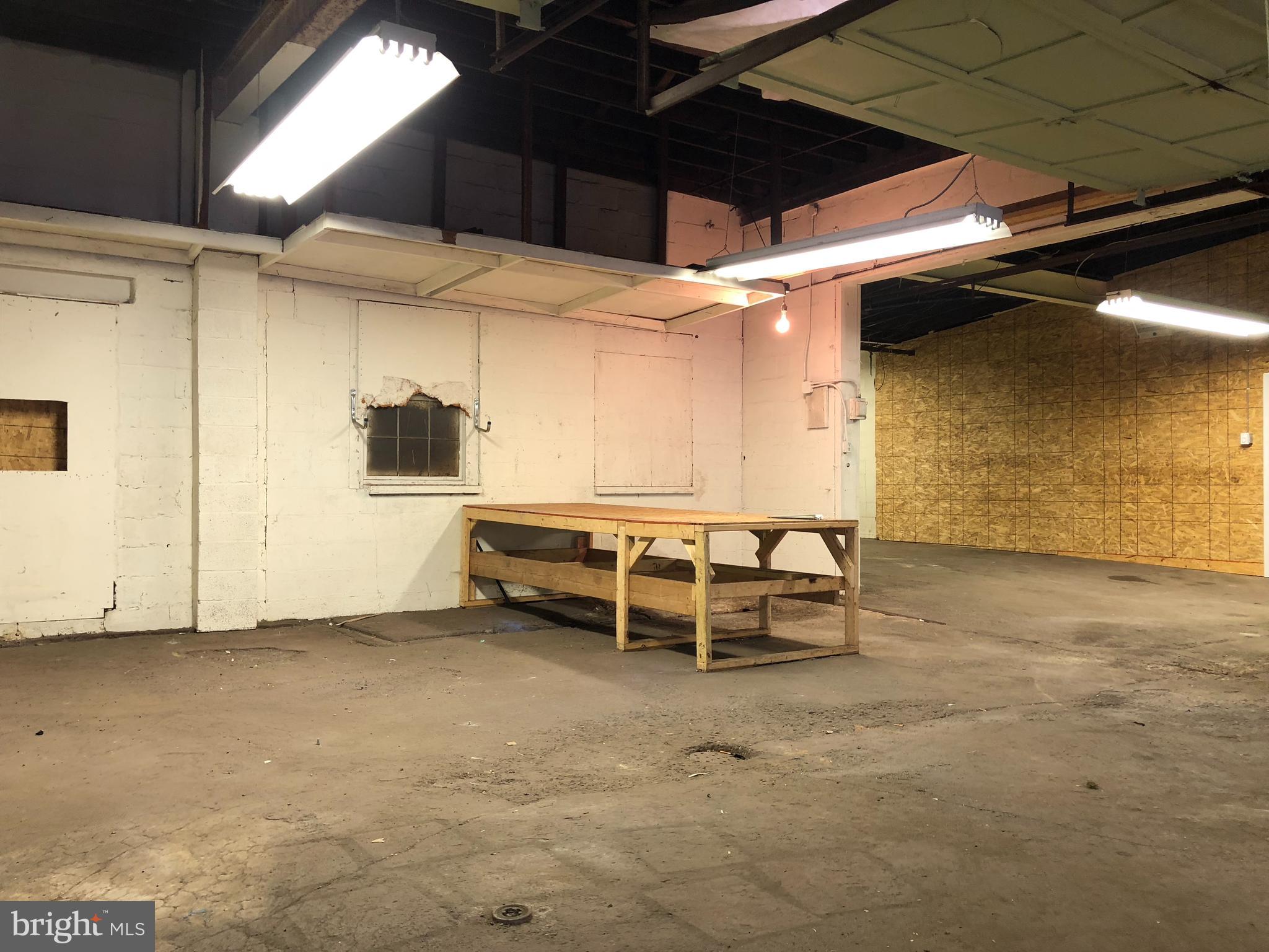 APPROXIMATELY 1,800 SQ. FT. OF WAREHOUSE SPACE AVAILABLE FOR RENT IN THE HEART OF HIGHLANDTOWN! Perfect opportunity for a contractor looking to rent out storage space or anyone looking for warehouse space! Tenant pays 1/2 utilities. Tenant portion of BGE averages anywhere from $75/mo - $265/mo depending on usage and outside temps with the bills being the highest in the winter. Triple Net Lease