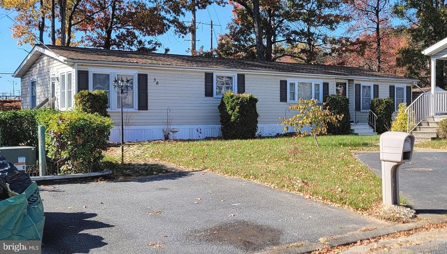 Price adjusted. Welcome to 38 Tearose Dr! This 3-bedroom, 2-bathroom doublewide mobile home, (56'x28') was built in 1991. Recent updates include a new HVAC system in 2020 and newer washer and dryer. The seller is in the process of decluttering and cleaning, so please excuse any temporary clutter. The home could use some updating, but overall it's in good shape. This welcoming community offers fantastic amenities, including two playgrounds, a dog park, scenic walking trails, a fitness center, community center, gazebo, pavilion, and more. Current park rent is $998/mo.