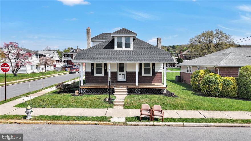 Welcome to 4531 8th Avenue in Muhlenberg Township. This Muhlenberg Schools cape cod style home offers 3 bedrooms, 2 bathrooms (one is in the lower level) and over 1300 square feet of above ground living area. Covered front porch welcomes you and leads you into a spacious living room that flows right into the oversized dining room - the perfect spot to host those holiday dinners. Just beyond, you'll find the full white cabinet kitchen with egress to the nice rear yard with a one car garage shed and off street  parking. 2 generous sized bedrooms and a full tub shower bath completes the main level. Take the stairs to the spacious bedroom 3 with plenty of closet space. All this plus new hi efficiency gas furnace,brand new roof,  gas hot water heater, partially finished lower level with pellet stove, the bonus stall shower bath and laundry area. Don't delay and schedule your tour today as this home offers you the opportunity to build some nice sweat equity and is being sold "as is" and is priced accordingly.