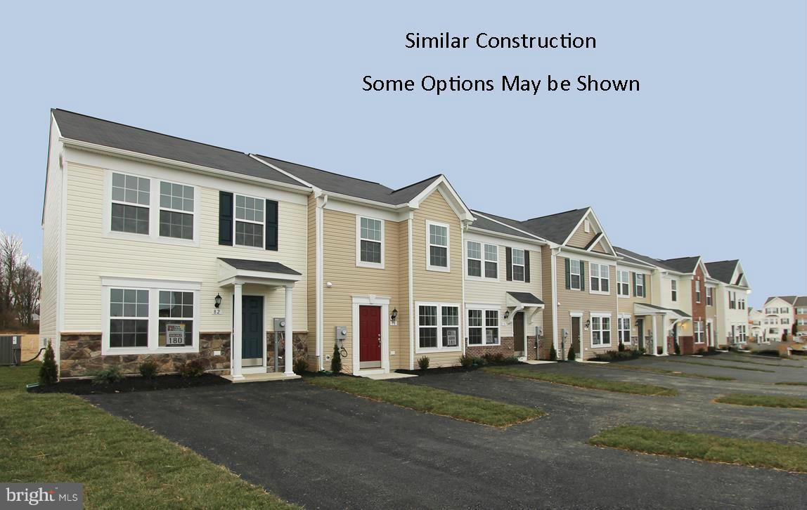 Dan Ryan Builders at Manor Park offers a new set of affordable Madison Townhomes for Summer delivery. This unit has an island kitchen with stylish black appliances & maple cabinets, Owners Suite with walk-in closet & double vanity bath, rear storage shed, private 2car off street parking, HOA mows the grass! Right where you want to be near schools, shopping, recreation, I-81!