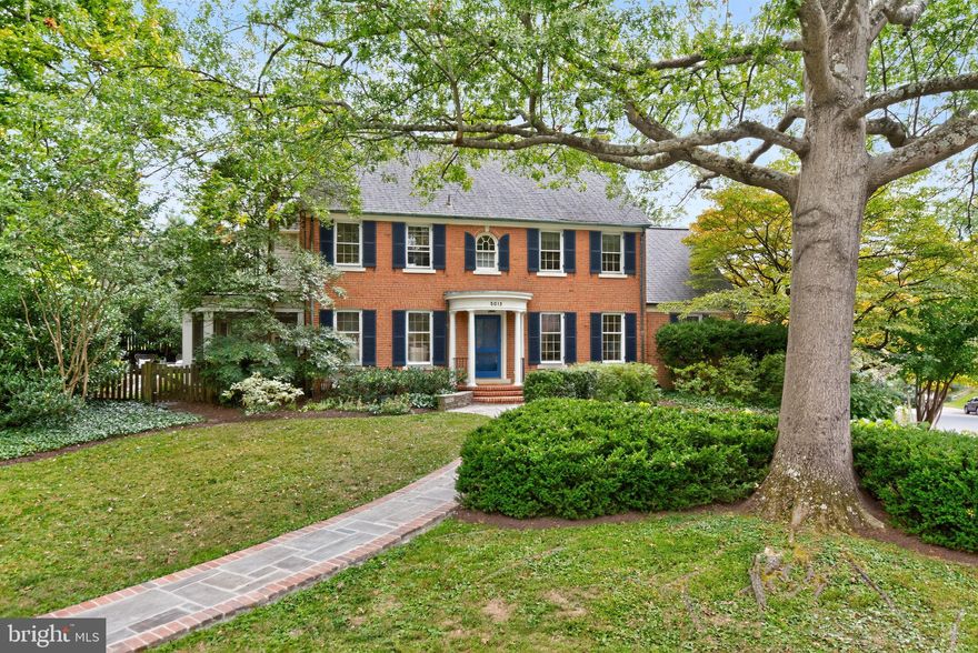 *Fabulous, Spacious Colonial in the Heart of Sumner – Back on the Market with New HVAC!*

Welcome to 5013 Nahant Street, a beautifully renovated 1953 Colonial combining timeless charm with modern luxury. Perfectly situated in the heart of Sumner, this home offers exceptional living spaces, elegant design, and unbeatable convenience—just minutes from downtown Bethesda and the DC line.

Main Level – Designed for Living and Entertaining!
Step inside to a bright, open floor plan that effortlessly accommodates both intimate evenings and large gatherings. The newly renovated chef’s kitchen boasts a stunning quartz waterfall island, premium appliances, and multiple seating areas, with a charming screened porch just beyond for relaxed indoor-outdoor living.

Additional main-level highlights include:
* Formal living room with wood-burning fireplace
* Private home office with French doors and built-in bookcases
* Sun-filled family room with stone gas fireplace
* Elegant gallery hallway lined with windows and French doors opening to the patio
* Powder room and seamless flow throughout

Upper Levels – Space for Everyone
The first upper level offers three bedrooms and two full baths, including an expansive primary suite with a luxurious updated bathroom, a spacious walk-in closet, and a private office.
The second upper level adds two additional bedrooms and another full bath—ideal for guests, family, or creative spaces.

Lower Level – Function and Flexibility
Enjoy a large two-car garage with a fast EV charging outlet, a recreation room, half bath, laundry area, wine cellar and abundant storage.

Outdoor Oasis
Set on a 10,395 sq ft lot, the home features mature landscaping, hardscaping, and multiple outdoor entertaining areas—your private retreat just minutes from city conveniences.

Prime Location
Located in the Whitman School District, this home is within walking distance to Sumner Place, the new Westbard Square shops and restaurants, and public transportation. Enjoy easy access to I-270, I-495, Northern Virginia, and Washington, DC. Outdoor enthusiasts will love the nearby Capital Crescent and Little Falls Trails—perfect for biking and hiking.
**Open House: Sunday, Oct. 26 | 2:00–4:00 PM**

Don’t miss this extraordinary Sumner gem—classic elegance meets modern comfort in one of Bethesda’s most desirable neighborhoods.