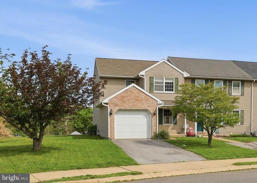 **Opportunity Knocks in Chapel Gate — Build Equity**

Priced to reflect your vision, this end-unit townhome  offers one of the best opportunities in the Cocalico School District to build real, lasting equity.  No HOA - very dollar you invest goes straight into your home!

3 bedrooms, 1.5 baths, and a 1-car garage, the layout is solid and the bones are strong. Fresh paint and new carpet are all it takes to transform this home into something truly your own and in today's market, a little sweat equity goes a long way.

What sets this one apart? The lot. As an end unit, you enjoy extra privacy and green space, while the backyard opens to open farmland — a rare, peaceful backdrop. Whether you're sipping your morning coffee or letting the kids run, that view is yours.

Tucked in the established Chapel Gate community in Reinholds, you're buying into a neighborhood with stability and pride of ownership, all within the well-regarded Cocalico School District.

A smart buy in a great location, ready for you to make it shine.
