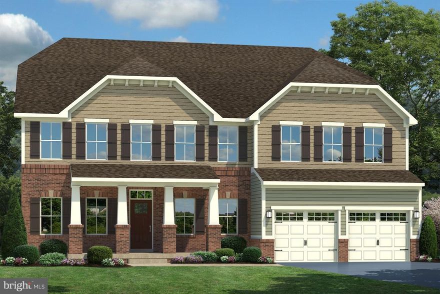 The Versailles incl: 5BR; 4BA; Lux Owner's Ste w/Sitting Rm, full bath & walk-in closet; all upper level BRs have walk-in closets; BR #4 w/full bath; Loft; Gourmet Kitchen w/huge island, GE Appliances & walk-in pantry; Foyer; Sep Living & Dining Rm; Main Flr 5th BR w/full bath; full unfinished Basement; 2-car Garage and More! Images are representative only.