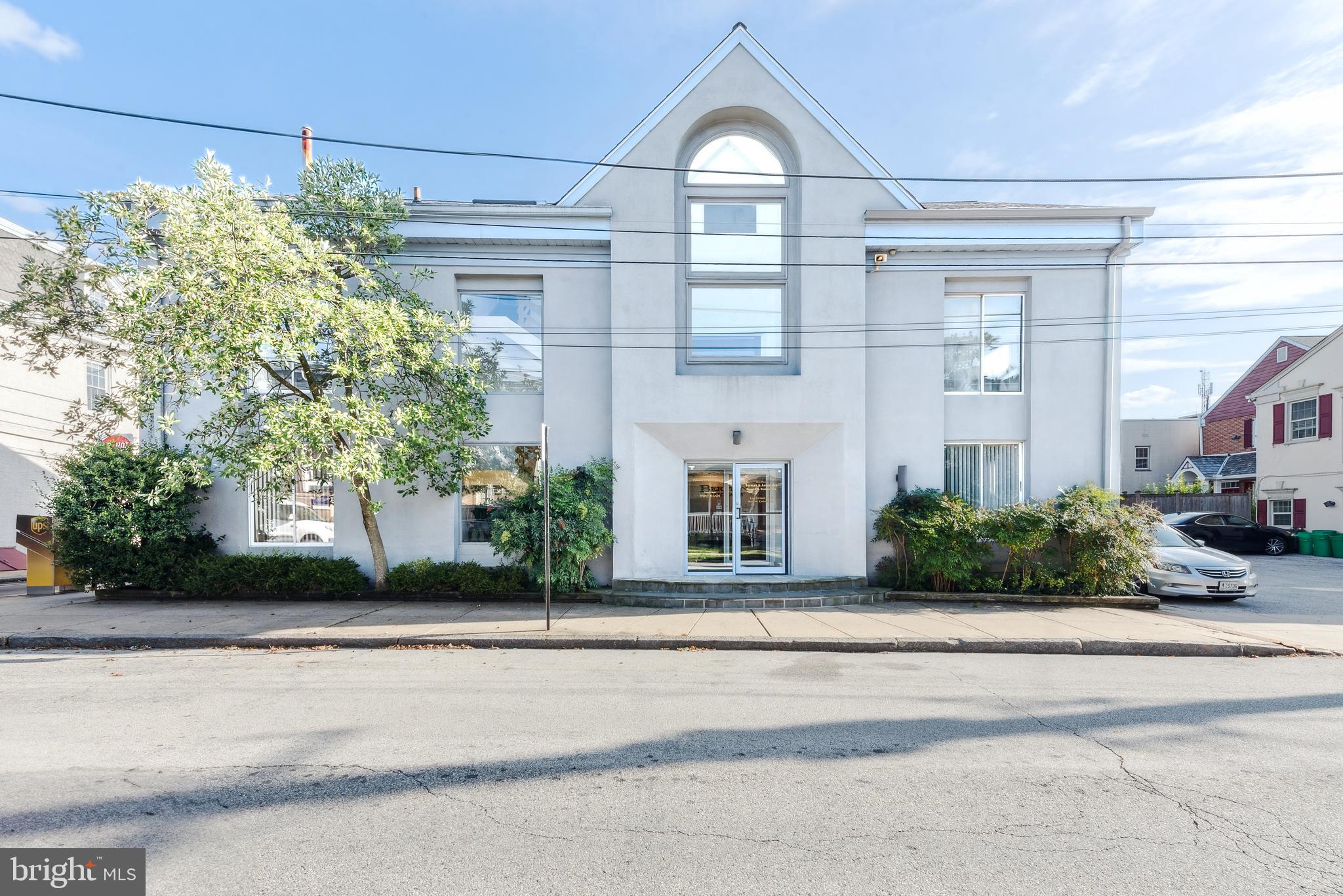 Introducing 20 W Third Street, a beautifully maintained three-story boutique building located in the vibrant center of Media, PA. Encompassing approximately 5,000 square feet, this versatile property is currently used as professional office space, but Seller was told there is potential for a multi-family conversion (Buyer would need to verify), making it ideal for investors, developers, or owner-users looking to capitalize on Media’s thriving market.
The building features a striking central atrium that fills the interior with natural light, creating a bright and welcoming environment throughout. With its thoughtful layout and strong curb appeal, the space is both functional and inviting. Two off-street parking spaces add to the property's appeal, a rare convenience in such a walkable, in-demand location just a short walk from State Street's restaurants, shops, and public transportation.
Whether maintained as a boutique office or reimagined for another use, 20 W Third Street represents a unique and valuable opportunity in one of Delaware County’s most sought-after communities. Buyer is responsible for verifying square footage and completing their own due diligence.