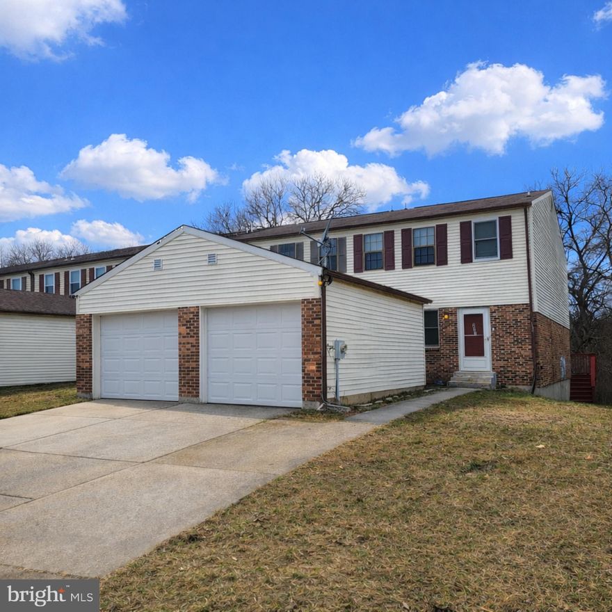 Located in the desirable Springwood community in Bear, this 3-bedroom, 2-bath townhome with garage and finished basement offers a great opportunity for buyers looking to add their own personal touches.

The home features a functional layout with spacious living and dining areas, an eat-in kitchen, and convenient main-floor laundry. Sliding doors lead to a large rear deck spanning the width of the home, overlooking a private backyard that backs to open wooded space — ideal for relaxing or entertaining outdoors. 

Upstairs, the owner’s suite includes a walk-in closet and private full bathroom, along with two additional bedrooms offering comfortable living space. The finished basement provides flexible bonus space perfect for a recreation room, home office, or potential guest area.

The property is being sold as-is, presenting an excellent opportunity for buyers seeking value in a highly convenient location close to shopping, dining, and major commuting routes. With solid space, a garage, and strong potential, this home is ready for its next owner to make it their own.
Some photos virtually staged to help visualize the home’s potential design and functionality.