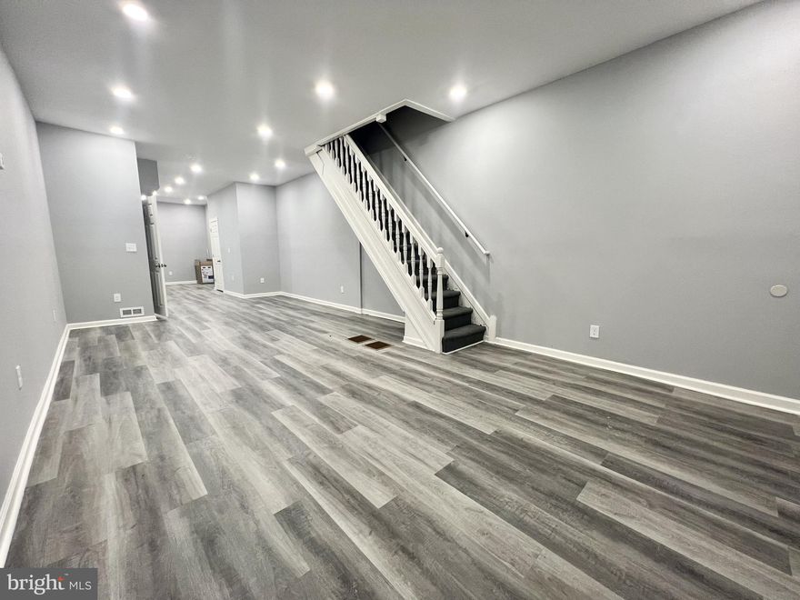 Live at 5508 W Thompson St, located in Carroll Park. This newly renovated home features 4 spacious bedrooms and two and a half brand-new bathrooms with gorgeous subway tile! The kitchen includes new white shaker cabinets, ample cabinet/counter space, and brand-new stainless steel appliances installed prior to move-in. The rooms are bright and open, with tons of storage space and windows. The bedrooms are quite spacious, featuring large closets and large windows that let tons of natural light in. You have an amazing backyard space to enjoy hot days. Be the first to live in this beautifully refinished home!