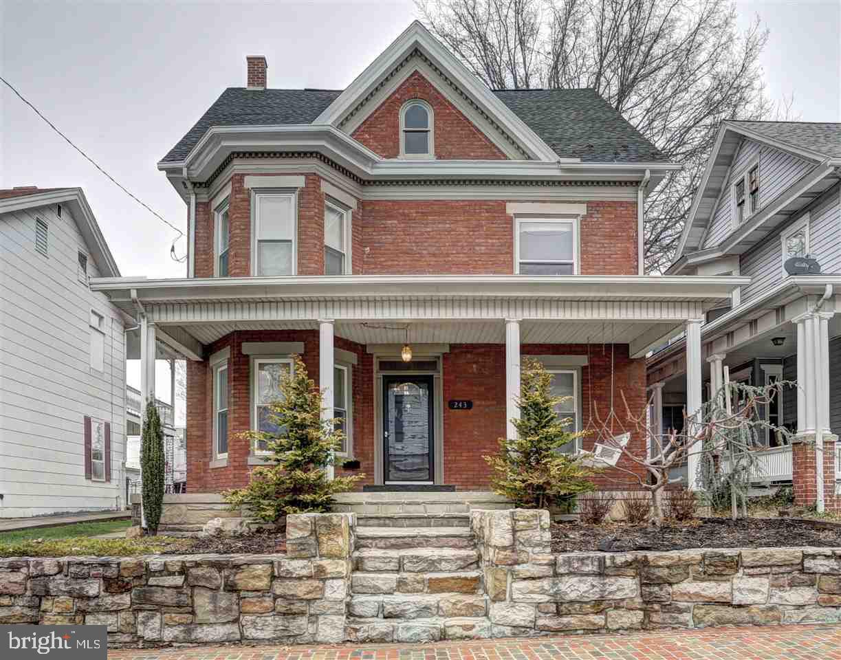 Very well maintained 2 story brick home. 4 bedrooms, 2 full baths, and hardwood floors throughout. Backyard with storage shed and off-street parking for 3 cars. Harman pellet stove conveys.