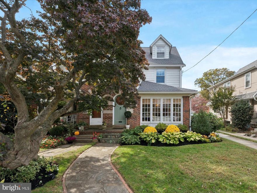 Welcome to this beautifully renovated 3-story twin home in the heart of sought-after Ardmore Park, where classic architectural character blends seamlessly with contemporary design. This bright and spacious residence offers 4 bedrooms, 3 full baths, and a powder room, along with a full, dry basement and 1-car garage.
Step inside the gracious foyer leading to a sun-filled, open-concept main floor featuring gleaming hardwood oak floors with walnut inlay, crown moulding, and leaded glass windows that speak to the home’s original craftsmanship. French doors open from the living room into a bright and charming sunporch. The beautifully designed chef’s kitchen is the heart of the home, showcasing quartz countertops, easy-close cabinetry, stainless steel appliances, and elegant fixtures—all perfect for entertaining and everyday living.
Upstairs, the spacious primary suite offers an en-suite bath and generous closet space. Two additional bedrooms are located on this level, including one currently serving as a dressing room that can easily be converted back to a bedroom. The hall bath includes a convenient second-floor laundry center.
The third floor provides a private retreat with a spacious fourth bedroom and another full bath—ideal for guests, a home office, or flex space.
Every detail has been thoughtfully attended to for today’s modern lifestyle, while preserving the home’s historic warmth and charm. Major system upgrades include complete knob-and-tube remediation (2022), a new roof (2022), a new boiler (2023) and central air (2016) —offering peace of mind for years to come.
Enjoy the beautifully landscaped garden, one-car garage, and a vibrant, friendly neighborhood known for its strong community spirit. The location can’t be beat—walk to the Haverford College Nature Trail, Ardmore’s shops, restaurants, and Suburban Square, as well as two train lines, parks, and recreation.
This exceptional Ardmore Park home combines classic beauty, modern comfort, and unbeatable walkability—truly a rare find.
