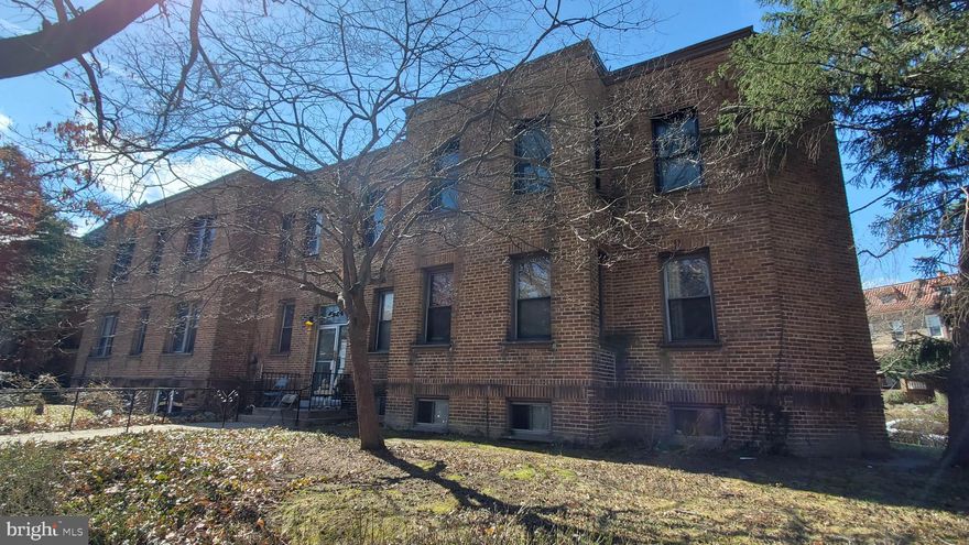 Rare opportunity to purchase a large, fully vacant multi-family building in 16th St Heights, a desired residential community bordering Rock Creek Park, known for stately homes on large lots.  The offering is a 9-Unit apartment building with plans and permits for reconfiguration into 10 units including a basement buildout. Construction is 50% complete.  Upper level is fully renovated.  Main level is 50% complete and basement is ready for construction. Deliver terms are fully negotiable. Lock-in list price for completed product or buy "As-Is" for reduced price. Contact Listing Agent for plans, permits or to schedule a showing.