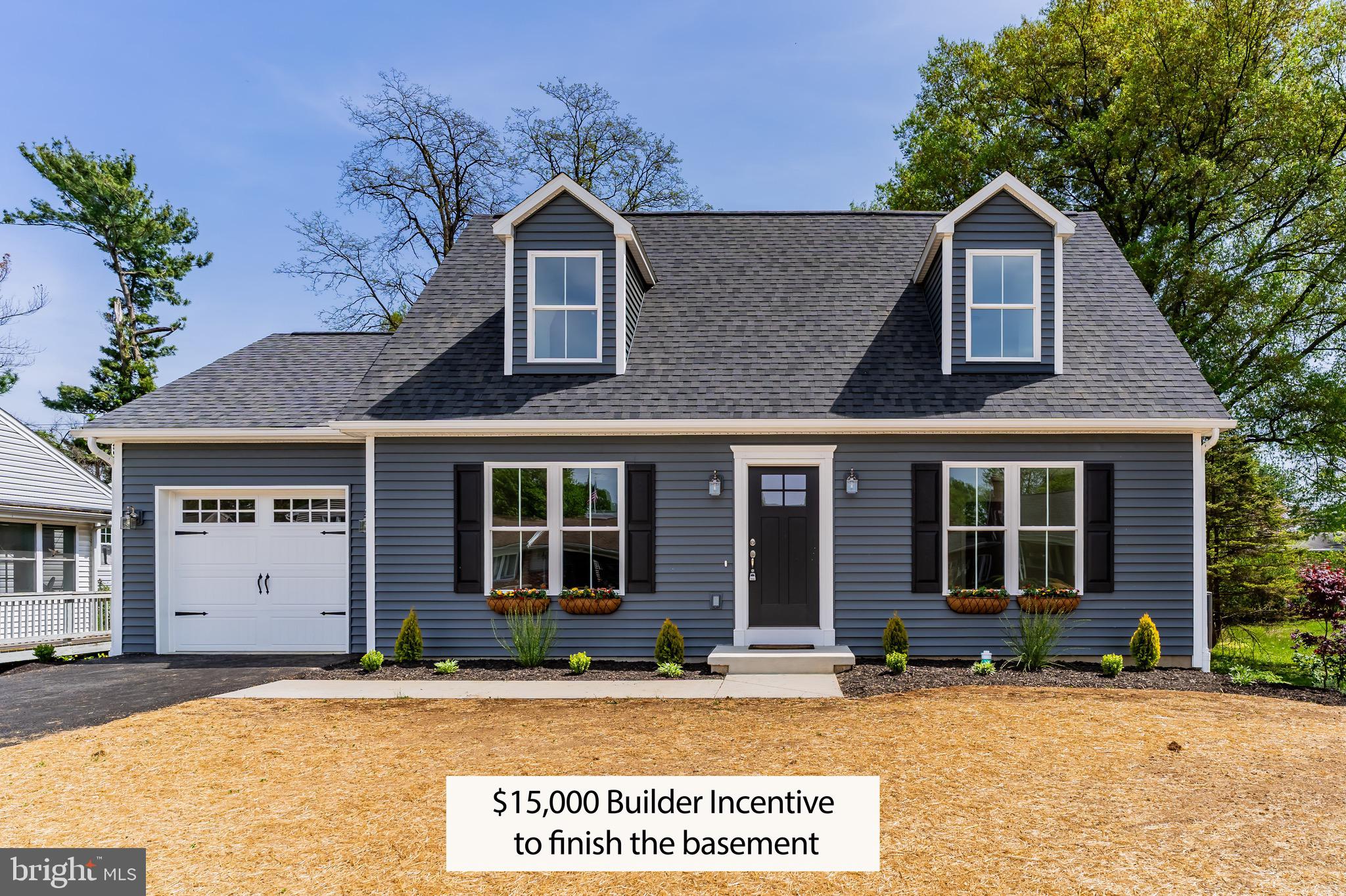 Builder is Offering a 15k Incentive to partially Finish the Basement! NEW, NEW, NEW--Brand New Construction(1st Floor Master) Located in the Heart of Hampden Township and Cumberland Valley Schools. Too many Features to List but among them are; Cape Cod, 1st Floor Master, Luxury Vinyl Plank Floors, Spacious 1 Car Garage, Efficient Gas Heating, Carriage Style Garage Doors, Walk out Basement, Large Deck off the Kitchen, Basement is Waiting to be Finished or is Perfect for Storage. Additional Storage Under Garage would be Perfect for Work Shop, Storage or a 2 Bay Garage. High End Kitchen Features; Granite Counters, Custom Cabinets, Farm Style Sink, Built in Pantry. Builder will Consider Finishing Basement for Additional Fee. 10 Year Structural, Transferable Warranty. Outstanding Location; short Drive to YMCA, Multiple Restaurants, Grocery Stores, and Major Transportation.