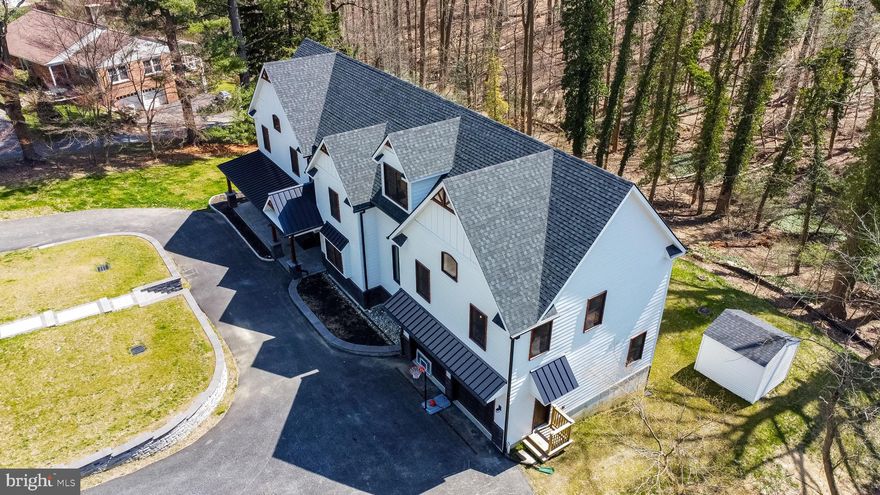 Stunning Modern Farmhouse in Rose Tree Media!!  Newly built in 2021 and   Tucked away on 2 breathtaking acres in a lovely established neighborhood, yet close to downtown Media , this custom built newer home is a fusion of rural tranquility and urban sophistication.  Light filled and perched above the landscape with Tree House- like vibes, this home is extraordinary   .   Built with care and with exceptional attention to detail, the home is appointed with all of the latest on trend finishes including Black Marvin windows, James Hardie siding and timber frame detailing.  The floor plan flows seamlessly from the gourmet kitchen to the spacious living room  with floor to ceiling windows framing the landscape from above.  The 1st  floor features a HIGHLY sought after  bedroom with en suite bath as  well as an additional  powder room and mudroom with built in cubbies.  The primary suite features vaulted ceilings , free standing soaking tub and enormous custom fitted walk in closet The 2nd floor boasts 3 more large bedroom all with will in closets and en suite  baths as well as a flex room that can be used as a second dedicated office and a large 2nd floor laundry room with folding table.   The full finished  walk out basement can house a large game room and has spacious under garage storage The Cat 6 wiring throughout for  internet speed an efficiency  as well as the Tesla charging station and on demand hot water are just a few of the amenities that make this home  tech savvy, comfortable  and energy efficient.   Close to the train to Center City, centrally located between Wilmington and Valley Forge and just 10 minutes from the Philadelphia Airport , AND Located in prestigious Rose Tree Media Schools ..   this is the one !!