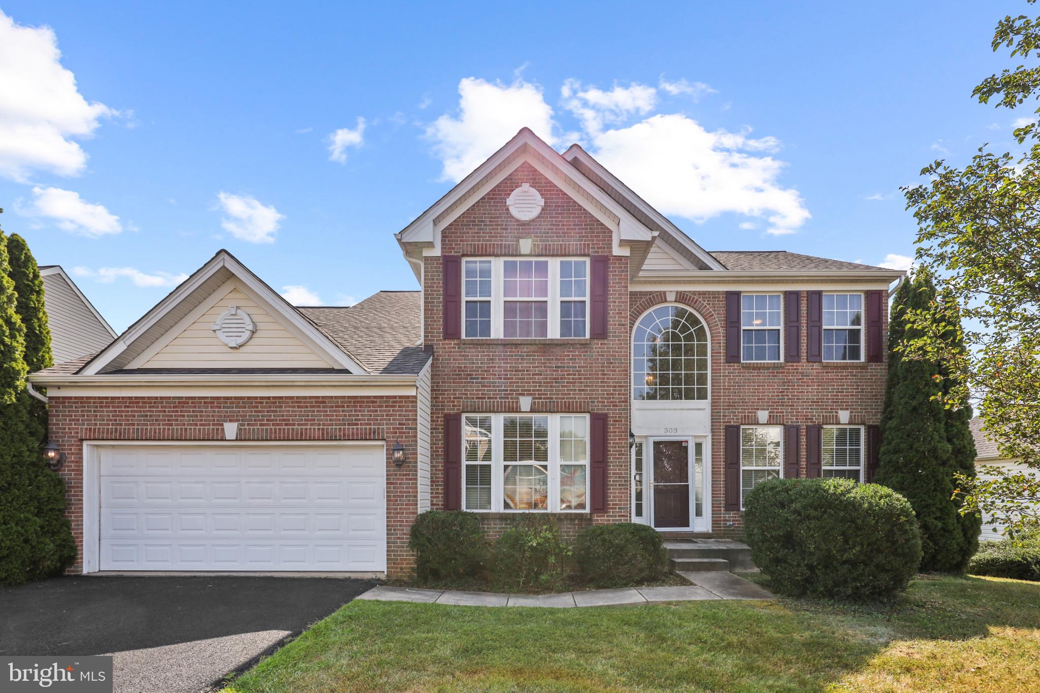 Welcome home to this stunning colonial in the highly sought after community of Gunpowder Ridge. With 4 bedrooms, 3 bathrooms, and an array of carefully designed spaces, this residence invites you to experience the perfect balance of elegance and functionality. As you approach the home, the two-story foyer welcomes you in. Work from the comfort of your own home in the conveniently located main-level office, allowing for productivity and privacy. The inviting family room, complete with a cozy fireplace, creates a warm and welcoming atmosphere, seamlessly flowing from the heart of the home – the kitchen. All appliances have been replaced within the past 2-3 years, ensuring both style and efficiency. Additionally, the main floor also includes a formal living room, formal dining room and deck and gazebo off the kitchen. Upstairs you will find 4 bedrooms and 2 full bathrooms. The owner’s suite features a vaulted ceiling, walk-in closet and a brand new spa bathroom with a double vanity, linen closet, shower and jacuzzi tub. Recent improvements include: Roof (2021), repaved driveway (2022), fresh paint, (2021), new water heater (2023), kitchen appliances (2021-2022), washer and dryer (2021). Ring doorbell system and cameras included. Don't miss the opportunity to make this exquisite house your forever home. Schedule a showing today and experience the allure of 303 Woltham Ct firsthand!