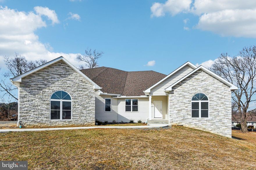 OVER 10,000 Total Square Footage!!! Experience unparalleled luxury in this newly constructed 10,000 square foot custom home, designed for modern living and grand entertaining. Boasting an expansive open concept floorplan, six bedrooms and six and a half baths, this home offers abundant space and refined comfort. Sunlight streams through energy-efficient vinyl windows with Corian sills, illuminating the fresh luxury vinyl plank flooring and recessed lighting throughout. The chef's kitchen, complete with custom cabinetry and a sunlit breakfast nook, seamlessly flows into the magnificent great room. A main-level primary suite, along with two additional bedrooms with ensuite baths, provide ultimate convenience, while an office and bonus room cater to diverse needs. Upstairs, two more bedrooms with ensuite baths and a second bonus room await. Enjoy year-round comfort with two-zone geothermal heating and cooling (save upwards of 60% on your electric bill!!), and endless hot water from the tankless system. A 1,000 square foot attached garage, walk-in attic and unfinished walk-out lower level, pre-plumbed and wired, offer endless possibilities. Step outside to the patio and expansive deck and appreciate the peace of mind provided by this private, expansive property. This is more than a home; it's a lifestyle.