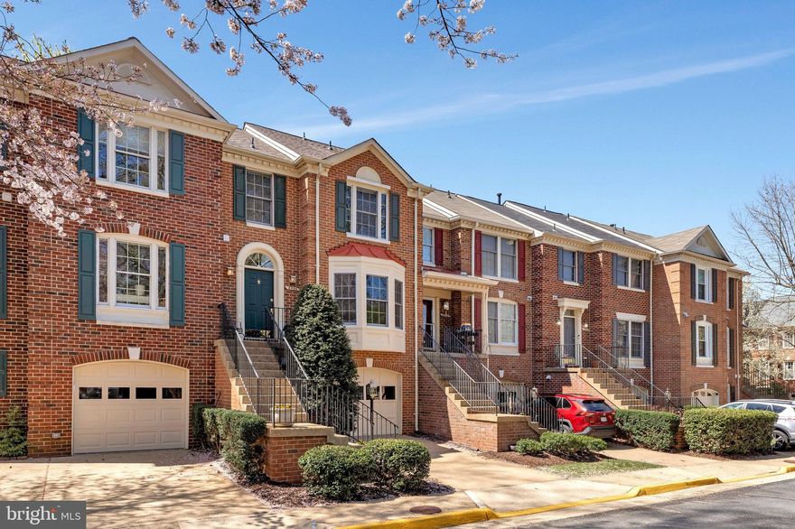 Location, location, location! Fully updated, move-in ready, all neutral, interior townhome, in sought after Westhaven, and on the best street in the community -- highest point, flat street, cul-de-sac. Quiet, faces wooded common area, with ample parking, in addition to your one car garage and driveway. Traditional brick front home with welcoming front porch. Exterior storage room below the porch. Open floor plan starting with the foyer entrance. Lots of light throughout with a bay window, skylights in upper hall and primary bath, and French doors at the rear of the house. The main floor is all light hardwood flooring, with a nice living room, half bath, separate dining room that can seat 10, and a custom kitchen with an abundance of storage, along with a pantry, built in desk, and eat in breakfast area. A spacious back deck is off the kitchen. New refrigerator with ice maker. Upper level has 3 bedrooms and 2 full baths, and 2 additional linen closets; all updated; all with vaulted ceilings; ceiling fans in the primary bedroom and one guest room, and the skylights. Primary bedroom with on suite bathroom, jetted tub, and separate shower, and a walk-in closet. Wall mounted TV in primary bedroom conveys. Lower level is fully finished with half bath, a large rec room with gas fireplace, a laundry room with more built-in storage, and walkout to a fenced in yard and another patio. Washer and dryer convey. Additional storage closet under the stairs. Brand new carpeting with upgraded pad installed on upper and lower levels. Upgraded roof and new skylights installed in 2018. Bus stop is a few minutes walk at the front of the community, and about five minutes’ drive to the beltway and Interstates 395, 495, and 95. Walk to shopping -- Whole Foods, Trader Joes, dining – Mike American Grill, library. Springfield Town Center and Metro is about 3 miles away. Trail opening at the end of the community that goes to Lake Accotink Park and beyond. Lawnmower conveys. Don’t miss out on this move-in ready, thoughtfully updated home, in a beautiful community, and fantastic location.