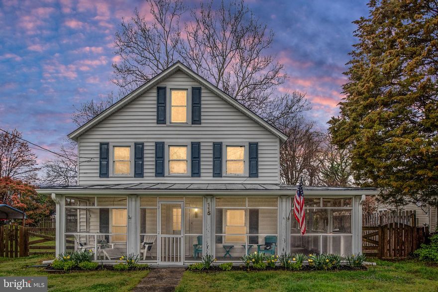 WOW !! Large House On the Point  In Colonial Beach , known as  the Playground on the Potomac .
With 6 bedrooms , 4 Baths  over 2100 Sq Ft of indoor living space.
House is Perfect for large Family Retreat or VRBO!

Previously known as * The Murray Lodge *
It's one block off the Potomac River & three blocks from the Monroe Bay on a Fully Fenced  DOUBLE lot with space for auxiliary dwelling unit and Golf Cart Storage.

The original Lodge has been Lovingly Maintained and retains its Vintage Charm while an addition provides a comfortable kitchen , living room &  office .
The Wrap around Sunporch is a perfect spot to spend a rainy afternoon.  

House is perfectly located on *The Point *where you can easily walk to the beach, restaurant's, parks and quaint stores in Colonial Beach .

Ready To Sell Quickly for the start of the season !
Sale can include furniture except for some personal items. 
In addition , full set of plans for an entire remodel!

Don't Miss Out On This  Gem  !