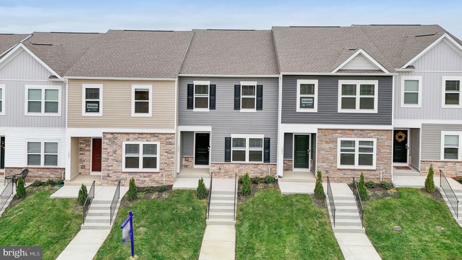 This Delmar II end unit townhome has a one-car garage and many fantastic features including stainless steel appliances, upgraded cabinets, granite countertops, full house window blinds, washer and dryer, and a garage door opener. In other words, it is turnkey! In addition there are 3 bedrooms, 2 1/2 bath, programmable thermostat, video doorbell, keyless entry and more smart home features. HOA includes lawn maintenance. 161 Tigney Drive is scheduled for an early fall delivery! Call today to schedule your appointment and ask about our great incentives. *Photos, 3D tours, and videos are representative of plan only and may vary as built.*