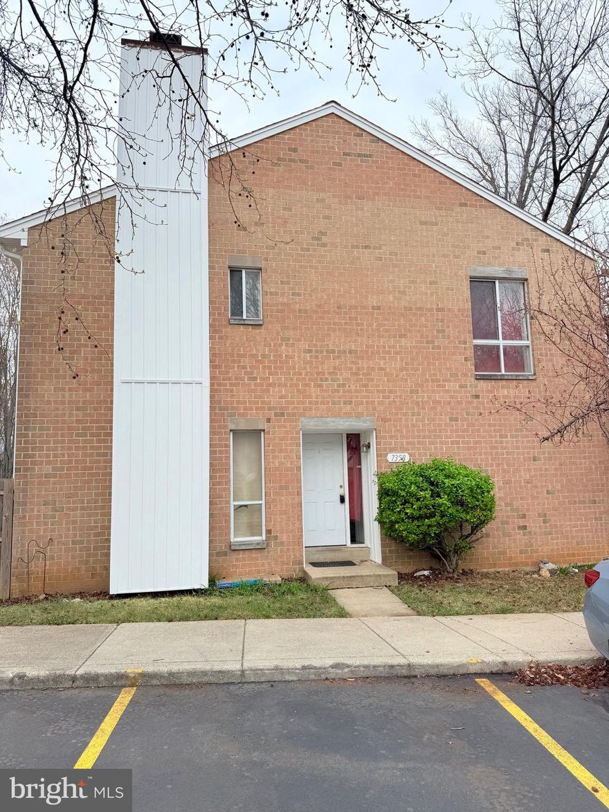 Recent Updates (2025)... Brand-new roof, brand new siding on the exterior fireplace chimney & door frame lining, brand new gutters and downspouts, 50 gallon water heater... (2023), new furnace and central air condenser (2024). Priced attractively, with renovated comparable in the neighborhood up to $550,000! Selling property  "As Is" 

This 3-bedroom, 2.5-bath end-unit townhome offers a unique opportunity to transform a property into your dream home in a fantastic location. A blank canvas ready for your personal touch, it just needs a little TLC to shine! Inside, the main level boasts an inviting kitchen equipped with all appliances—including a dishwasher, electric stove, refrigerator, and exhaust fan—along with a pass-through opening to the formal dining room, perfect for staying connected with family and guests while preparing meals.​ A formal living room features a cozy wood-burning fireplace, perfect for crisp fall and winter days. Wonderful hardwood floors in the living room and dining room. A convenient powder room completes this level.  Upper level offers spacious primary suite that boasts its own private bath , while a second full bathroom serves the additional bedrooms. All upper level rooms provide a lot of natural light with its floor to ceiling windows! Lower level features a large unfinished basement that provides endless possibilities... create a family room, entertainment space, or even an additional bathroom with the existing rough-in! Step outside from the living room into a generous fenced backyard with a deck—perfect for gatherings and outdoor relaxation. Plus, your own carport ensures hassle-free parking. No assigned parking restrictions! This home is being sold "AS-IS", including the shed.   Within walking distance of the beautiful Lake Elkhorn, offering scenic trails, fishing, kayaking, jogging paths, and peaceful nature views. Quick access to Routes 175, 29, 108, and 100 makes commuting a breeze. This home is a rare find in this sought-after community with endless potential—schedule your showing today and envision the possibilities!