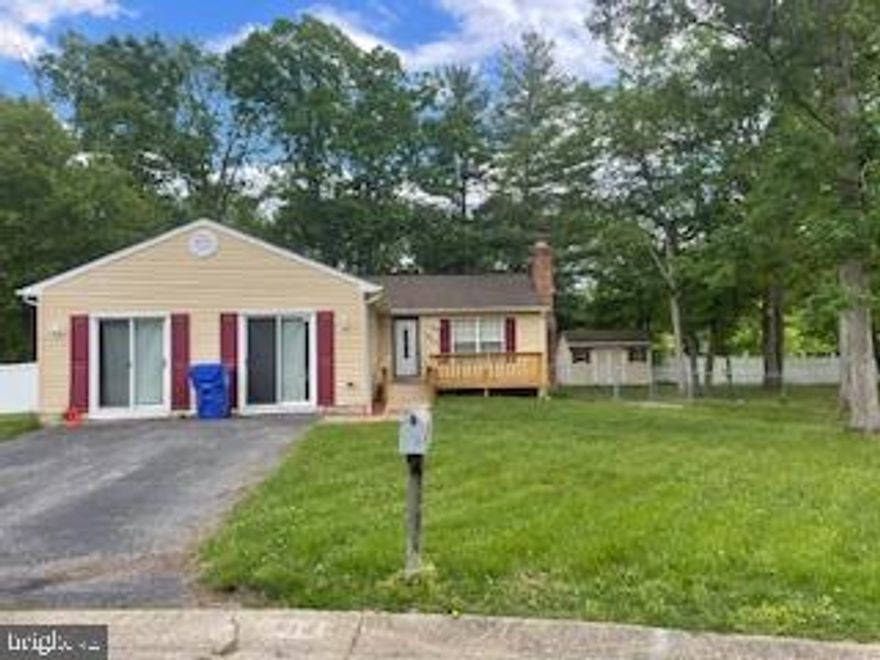 Beautiful Rambler in Carrington Subdivision – Waldorf, MD (Charles County)
Experience the ease of one-level living in this spacious and well-maintained 4-bedroom, 2-bathroom home located in the sought-after Carrington community. The Owner’s Suite features a private en-suite bathroom, while the kitchen flows into the dining area—perfect for everyday living and entertaining.

Enjoy the warmth of the inviting family room with its pellet stove, and step outside to a generous deck overlooking a large, level, fully fenced backyard. A brand-new, oversized storage shed offers plenty of space for tools, equipment, or hobbies.

Additional highlights include a rare crawl space—ideal for easy maintenance and future customization.

Don’t miss this opportunity to own a charming home that combines comfort, functionality, and space in a prime location!