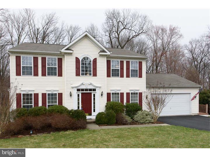 Welcome to Stoney Ridge! Home has many upgrades including hardwood floors, Office or(formal Living room)14x14 with hardwood floors. A half bath, and open concept kitchen with a breakfast area and Family room with a gas fireplace on those chilly winter evenings also on first level. Walk out onto a wrap around 800 square foot custom built composite deck that is surrounded by trees, has raised dining area and ramp for outside access. Plenty of space for those summer barbeques!Ceiling fans in study and three bedrooms and fourth bedroom has access. Dining room is spacious with trey ceiling, hardwood floors, and custom blinds and curtains. On the second level there are four bedrooms and two full baths, hall closet. Master Bedroom has double door entrance vaulted ceilings and huge walk in closet. Master bath has double sinks large soaking tub, large glass shower.Thee other good sized rooms and another full hallway bath complete the upper level. Ceiling mounted surround sound speakers in finished part of basement. 17"LAN data cable wall jacks throughout house.Blinds are wood or aluminum. garage has shelving & wall mounted cabinets. Attic is assessable thru ceiling. Home is close to all major roads K.O.P., Turnpike and Rt.  422.