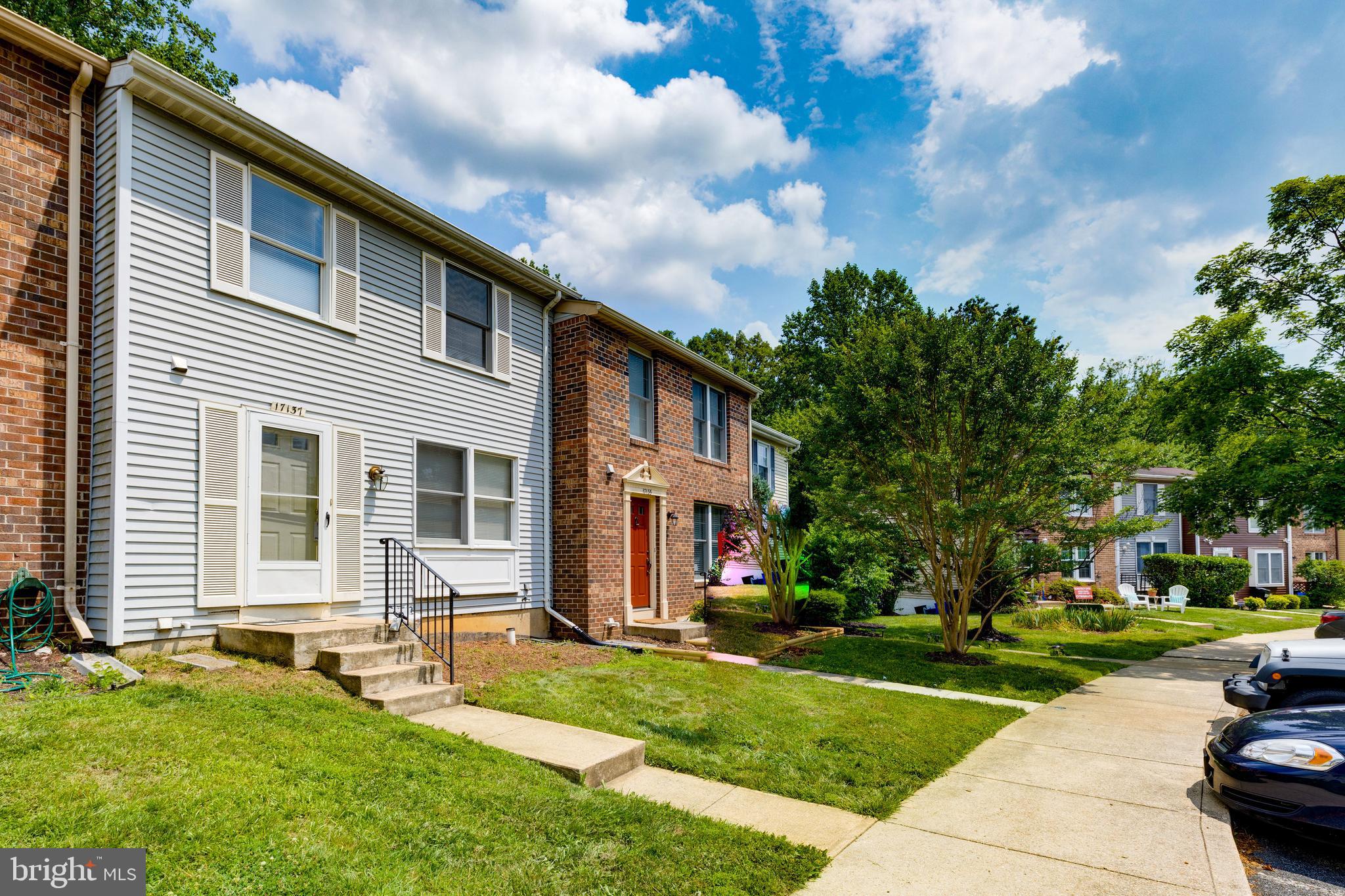 Welcome to 17137 Moss Side Ln #13! This is an updated townhome in the sought-after Cherrywood community backing to a scenic tree line! 17137 Moss Side has 3 bedrooms and 3 full bathroom spread over 1800 sq ft of living space. This home features an updated kitchen and gleaming hardwood floors on the main level. The roof and windows were updated in 2017. The basement space is perfect for a recreation or exercise room and the backyard is fence-enclosed and contains a Trex panel deck. Due to COVID-19, the Owner has requested that all agents and clients conduct their showings with mask and gloves. Application link: https://apply.link/2CEsRaf