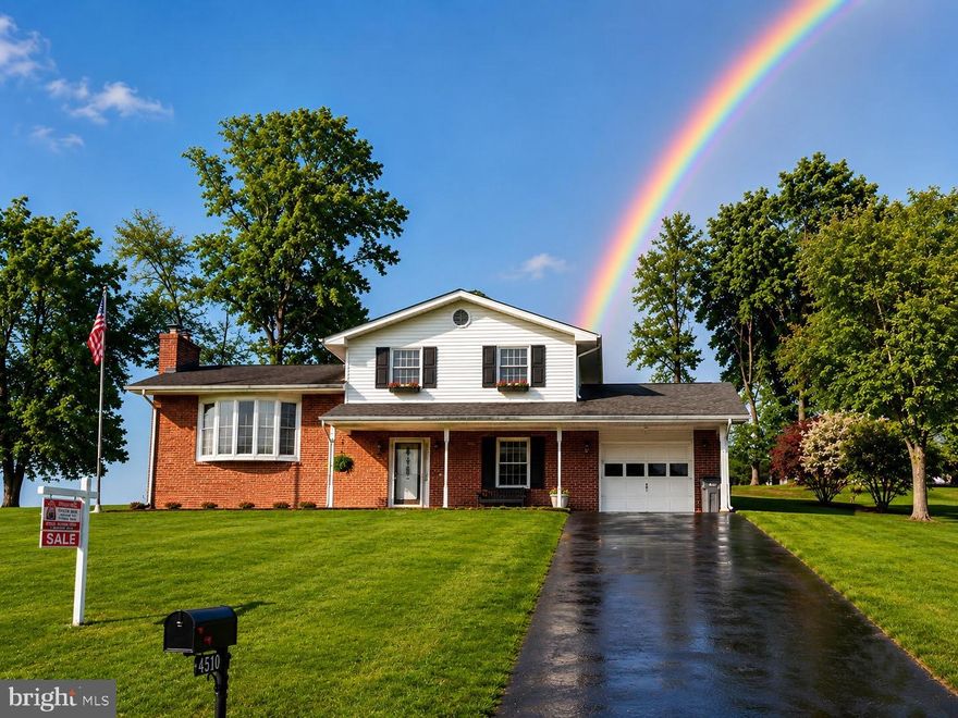 Scenic views, top-rated schools, and no HOA—this beautifully updated Quad-level home in sought-after Middletown offers the perfect blend of comfort, efficiency, and lifestyle. Situated on a quiet street and backing to open farmland adjacent Summers Farm, this 4–5 bedroom, 2.5 bath home provides 2,200 square feet of versatile living space. Inside, you’ll find hardwood floors throughout, fresh paint, updated bathrooms, crown molding and a bright, functional layout designed for both everyday living and entertaining.
The kitchen features new granite countertops, stainless steel appliances, and a spacious island, creating a central gathering space that flows seamlessly into the main living areas. The flexible lower level offers the option for a family room, home office, or guest suite. Recent upgrades include a high-efficiency 4-ton centrally ducted  HVAC system and a 6kW OWNED (not leased) solar system—delivering comfort and long-term energy savings. Located  just minutes from downtown Frederick—consistently ranked among the best places to live in the U.S.—this home offers small-town charm with convenient access to shopping, dining, and commuter routes. Move-in ready, thoughtfully updated, and set in one of Frederick County’s most desirable communities—this is a home you won’t want to miss.