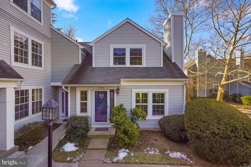 Beautifully updated unit ready for you to move-in! New flooring on the entire main level. Updated kitchen in 2019 with all new stainless steel appliances, new cabinets, and upgraded counters. Spend winter nights by the fireplace in the living room! The dining room opens to a lovely private patio. Upper level includes two spacious bedrooms and updated full bath. Other updates include new water heater 2019, new front door and storm door 2019, new windows and sliding door 2010, new heat pump 2005, and new roof 2003. Enjoy the community pool and tennis courts! Plenty of guest parking! You can't beat this location! A stones throw to community restaurants, grocery stores, and MORE! Close to commuter routes like the ICC! Don't miss this one!