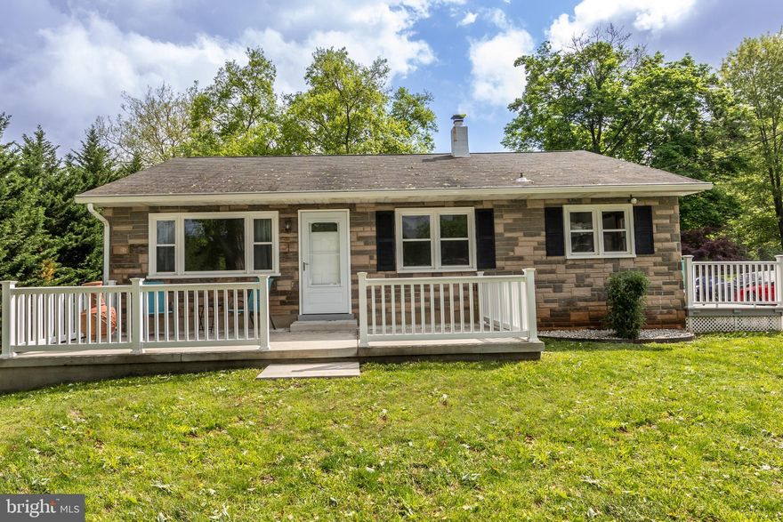 Welcome to 407 Wilgis Road in Fallston, a charming rancher set on a .95-acre lot backing to woods, offering effortless single-level living with two bedrooms and two full baths. Inside, natural light fills the living and dining areas, where hardwood floors await beneath the carpeting, while the bright kitchen provides ample cabinet space. The fully finished lower level features a spacious family room, an additional full bath, and two versatile rooms—perfect for a home office, gym, craft studio, or guest quarters. Outside, mature trees provide a private backdrop, and a powered garden shed offers extra storage or workshop space. Recent updates include vinyl replacement windows, a whole-house water treatment system, a new septic system (2021), a freshly paved driveway (2022), and new gutters with guards (2020). Conveniently located near top-rated schools, parks, shopping, and major commuter routes, this home blends flexible living spaces, and a great setting—don’t miss your opportunity to make 407 Wilgis Road your next home!