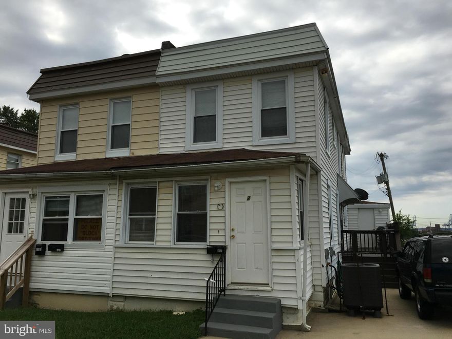 Freshly updated apartment just minutes from interstate 95 and Baltimore city! Contemporary appliances, washer and dryer (in basement/not pictured), microwave, stove, oven, updated cabinetry. Abundant on street parking, close proximity  to Amazon distribution center. Schedule a visit today!