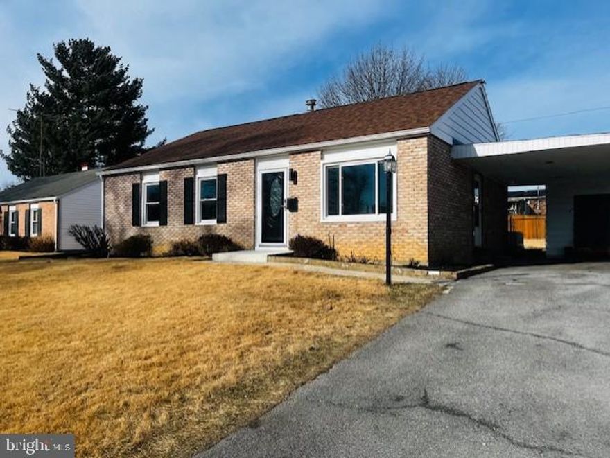 Looking for the perfect ranch-style floor plan? Put 1049 Carroll Heights at the top of your list. This smartly renovated home features a generous open-concept great room, dining area, and kitchen, creating a seamless flow that is ideal for both everyday living and entertaining. With three spacious bedrooms, two full bathrooms, and abundant natural light throughout, the home is designed to provide an atmosphere of comfort and elegance.

​The property has been extensively updated to offer true peace of mind and a clean, modern aesthetic. Recent improvements include a new roof installed in 2023, along with a suite of 2026 upgrades including a Brand-New refrigerator, Brand-New cooking range, and fresh paint throughout! Additional highlights include updated lighting, a beautifully remodeled bathroom, and a fully finished basement that offers extra living space and refined relaxation areas.
Situated in a desirable Hagerstown neighborhood, the property balances privacy with convenient access to nearby amenities. This home is an excellent opportunity for buyers seeking a turnkey solution.