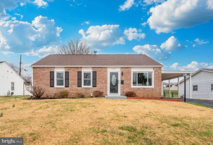 No HOA! 
Looking for the perfect ranch-style floor plan? Put 1049 Carroll Heights at the top of your list. This smartly renovated home features a generous open-concept great room, dining area, and kitchen, creating a seamless flow that is ideal for both everyday living and entertaining. With three spacious bedrooms, two full bathrooms, and abundant natural light throughout, the home is designed to provide an atmosphere of comfort and elegance.

​The property has been extensively updated to offer true peace of mind and a clean, modern aesthetic. Recent improvements include a new roof installed in 2023, along with a suite of 2026 upgrades including a Brand-New refrigerator, Brand-New cooking range, and fresh paint throughout! Additional highlights include updated lighting, a beautifully remodeled bathroom, and a fully finished basement that offers extra living space and refined relaxation areas.
The property balances privacy with convenient access to nearby amenities. Please see the photos for a 3D tour/video of the home.