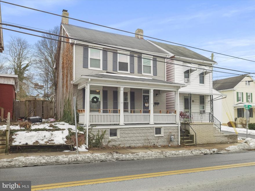 OPEN HOUSE THURSDAY 3/26 FROM 5-7PM!! Welcome home to this charming traditional-style residence located at 133 N Church St in the heart of Waynesboro. Full of character and everyday functionality, this 3-bedroom, 1-bath home offers comfortable living spaces and thoughtful features inside and out. The main level welcomes you with a spacious living room, a functional kitchen, and a convenient first-floor laundry area—making daily living both practical and efficient. Upstairs, you’ll find three comfortable bedrooms and a full bath, providing a quiet retreat away from the main living areas. Enjoy your mornings relaxing with coffee on the inviting front porch, perfectly sized for rocking chairs and peaceful starts to the day. Out back, a fenced-in yard offers privacy and space for pets, gardening, or entertaining. A rear porch adds even more outdoor flexibility, and the included chicken coop conveys with the sale—ideal for those looking to enjoy a touch of homesteading. Additional features include a detached two-car garage for parking and storage, plus an unfinished basement that provides excellent space for storage, canned goods, or seasonal items. This property blends classic charm, usable space, and outdoor enjoyment—all in a convenient Waynesboro location. Schedule your showing today and see the potential for yourself!