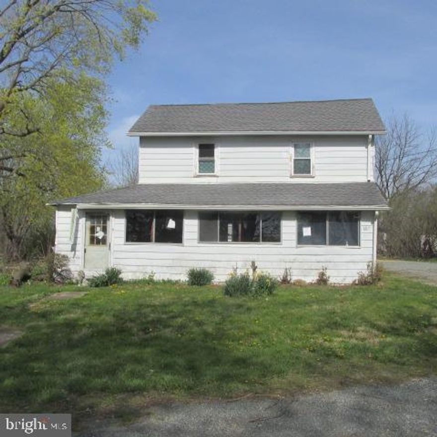 Contractor/Investor Special available in East Nottingham Township.  Home is in need of full rehab but has a lot of potential for the right buyer.  There are 3 bedrooms, 1 bathroom with a partial basement.  Lot is .56 acres and has a large barn/ 2 car garage located in the back yard off of the back driveway.  Large shed may be salvagable.  This property is subject to a 3-Day First Look Period. Seller will negotiate offers after the period expires and after.  Property is being sold as-is.