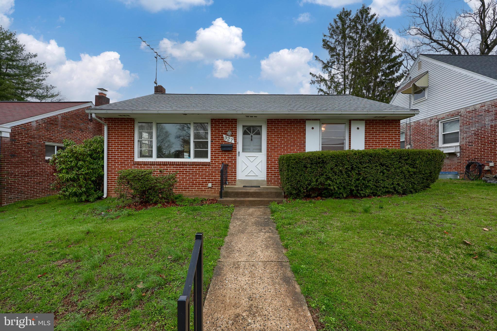 Welcome home to this cozy brick rancher! Freshly painted, this home features hardwood floors throughout and a comfortable new heating & central A/C system in 2024. Move right in or add a few finishing touches to make it your own and increase the value. A full basement features a finished space that can be used as an additional bedroom plus lots of space for storage. Located along a quiet street, this property has a great covered rear patio, a fenced yard, and is still close to everything downtown Lancaster has to offer. Why rent when you can buy? Come see this home today!