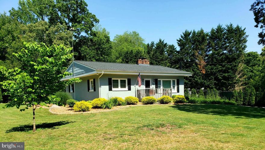 Beautiful private setting!  Home offers  2 Large bedrooms with natural brazilian cherry hardwood flooring and remodeled 4pc full bathroom. 2 Gas Burning fireplaces 1 on 1st floor and other in basement.  Large yard enclosed with 5'  fencing featuring  decorative privacy ivy around 3/4 of property.  Gorgeous kitchen with stainless  appliances and custom cabinets.   Bring you boat or camper!  the property is just mins to marinas, and Elk Neck state park .   Schedule your private showing .  Showings start July 10